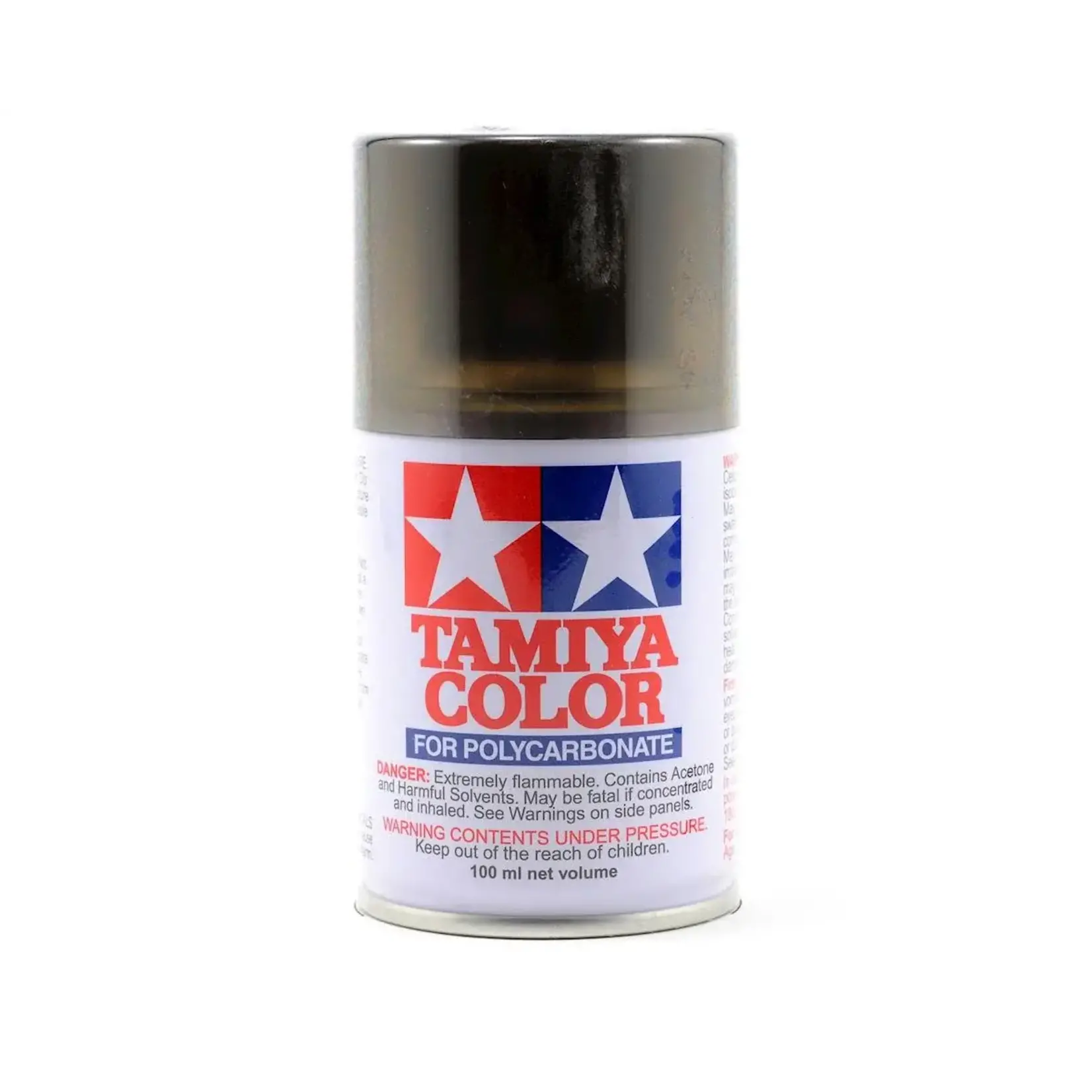 Tamiya #PS-31 Tamiya Polycarbonate Smoke, Spray 100 ml (86031)