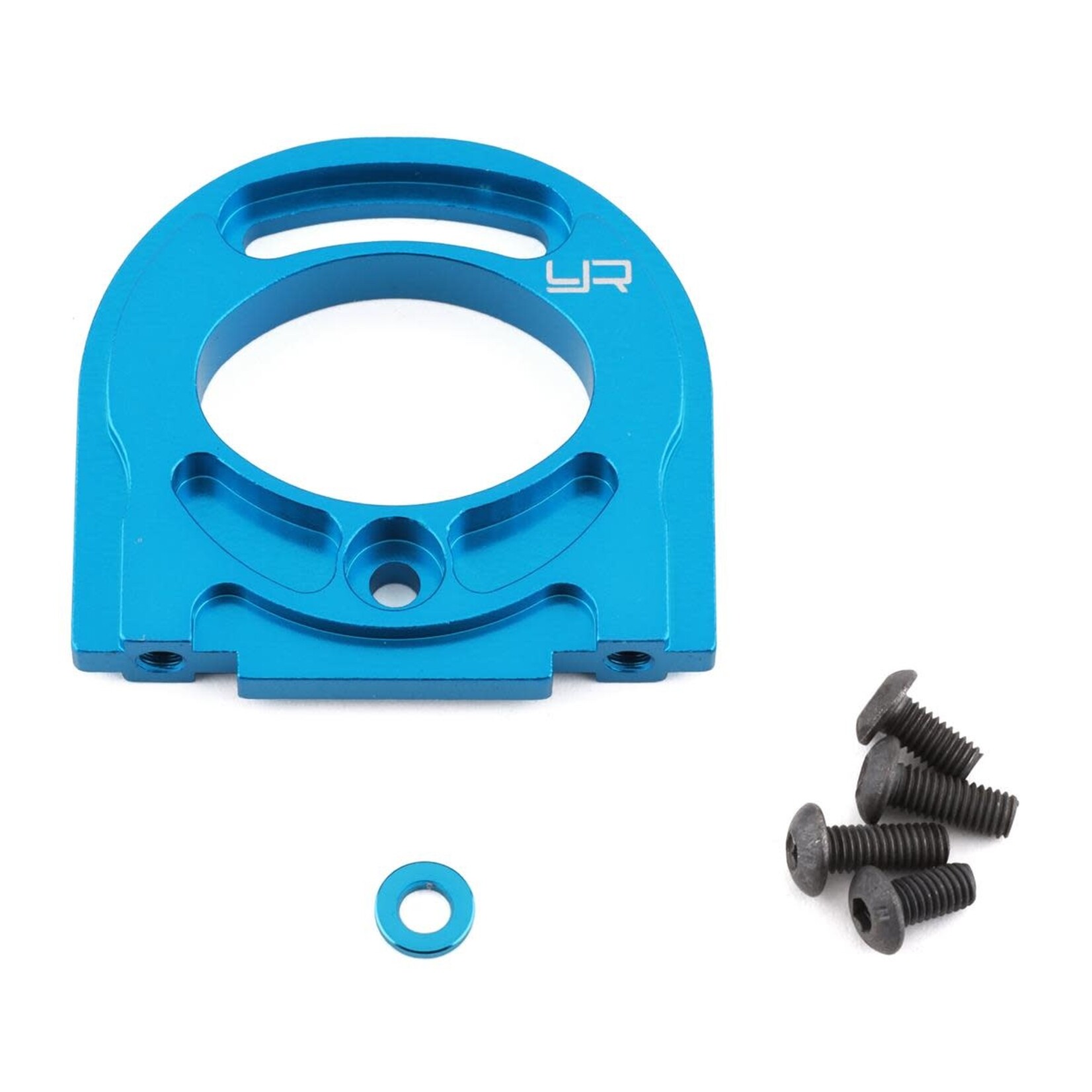 Yeah Racing #TT02-013BU Yeah Racing Tamiya TT-02 Adjustable Aluminum Motor Mount (Blue)