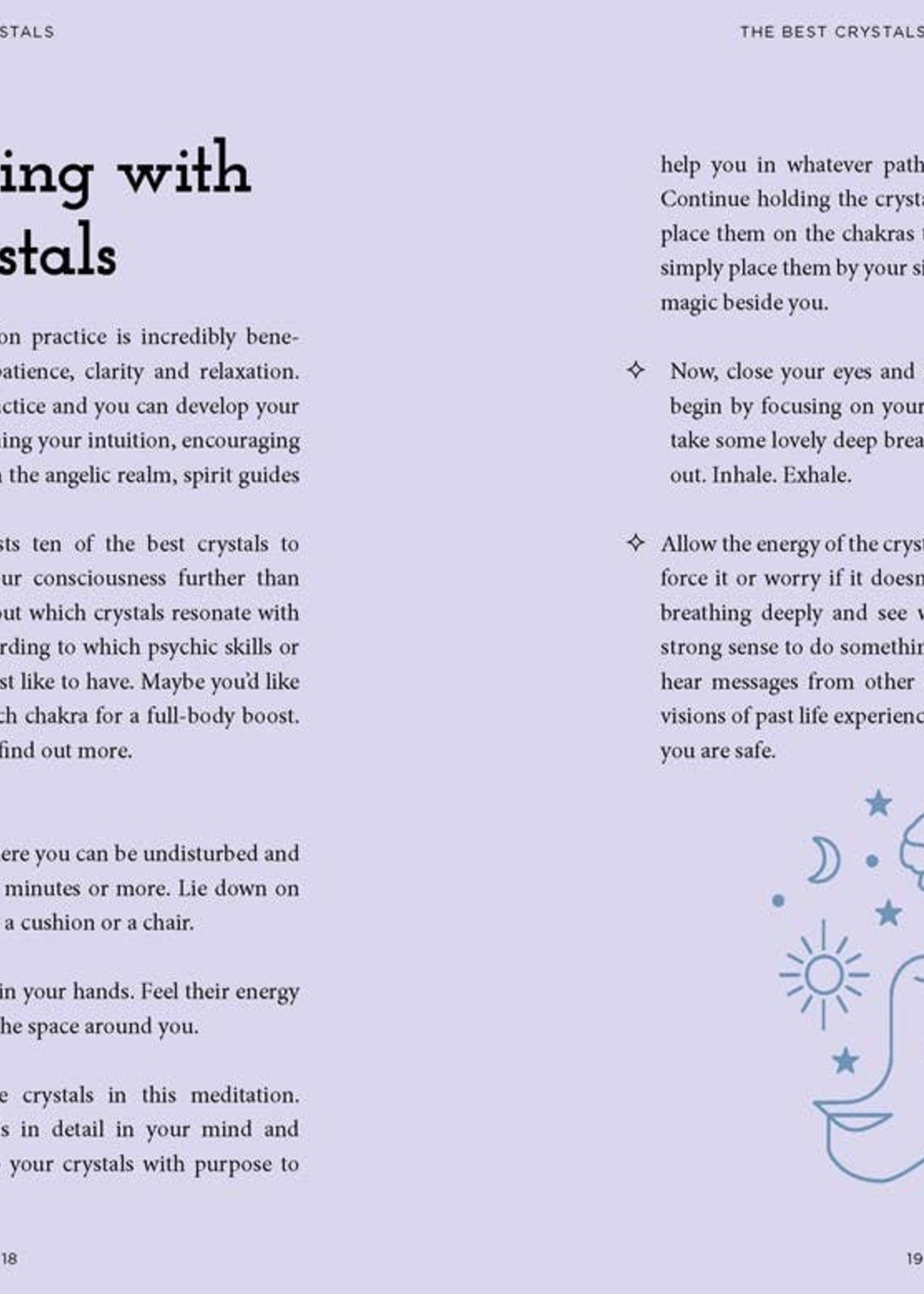 Crystals Oracle Book & Card Deck