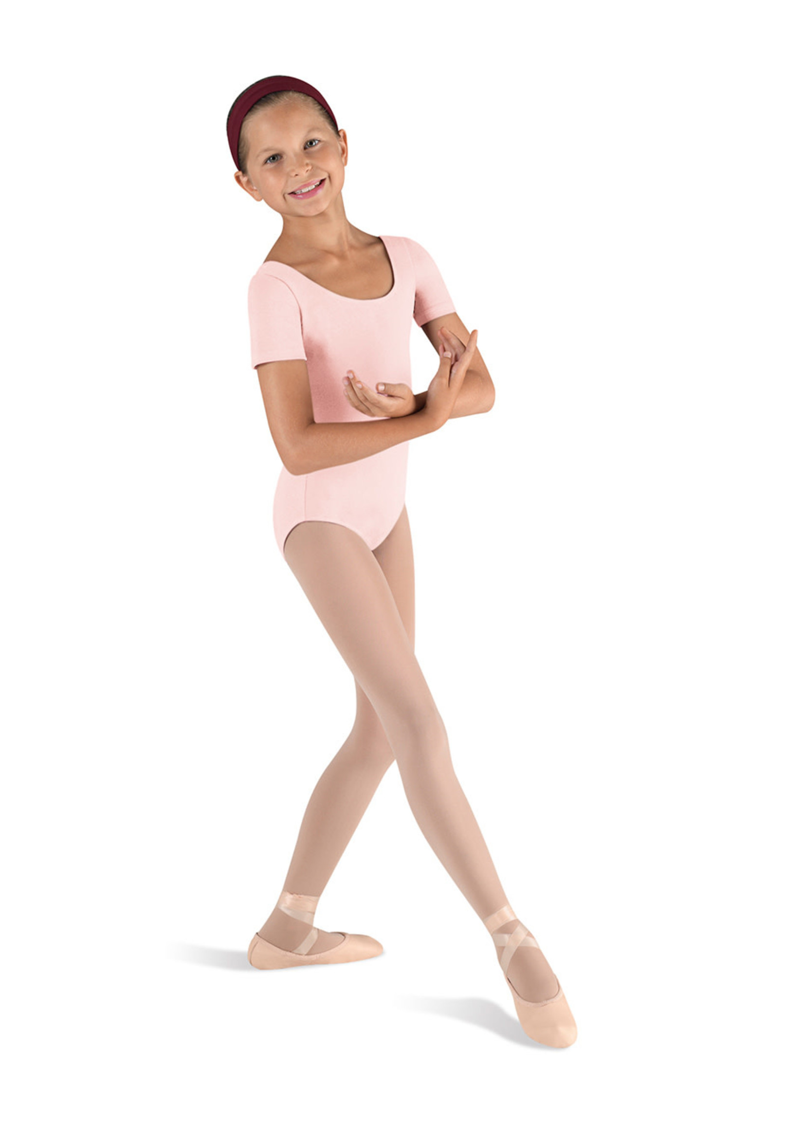 Bloch Bloch Child Short Sleeve Round Neck Leotard