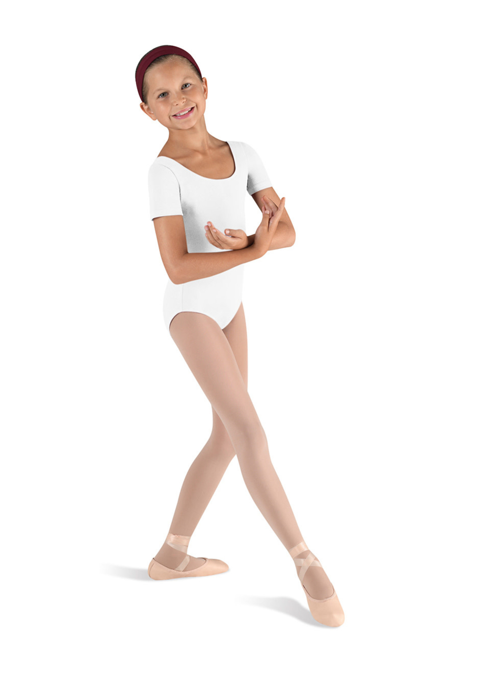Bloch Bloch Child Short Sleeve Round Neck Leotard