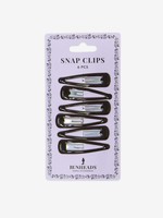 Bunheads snap clips, 6, BLK