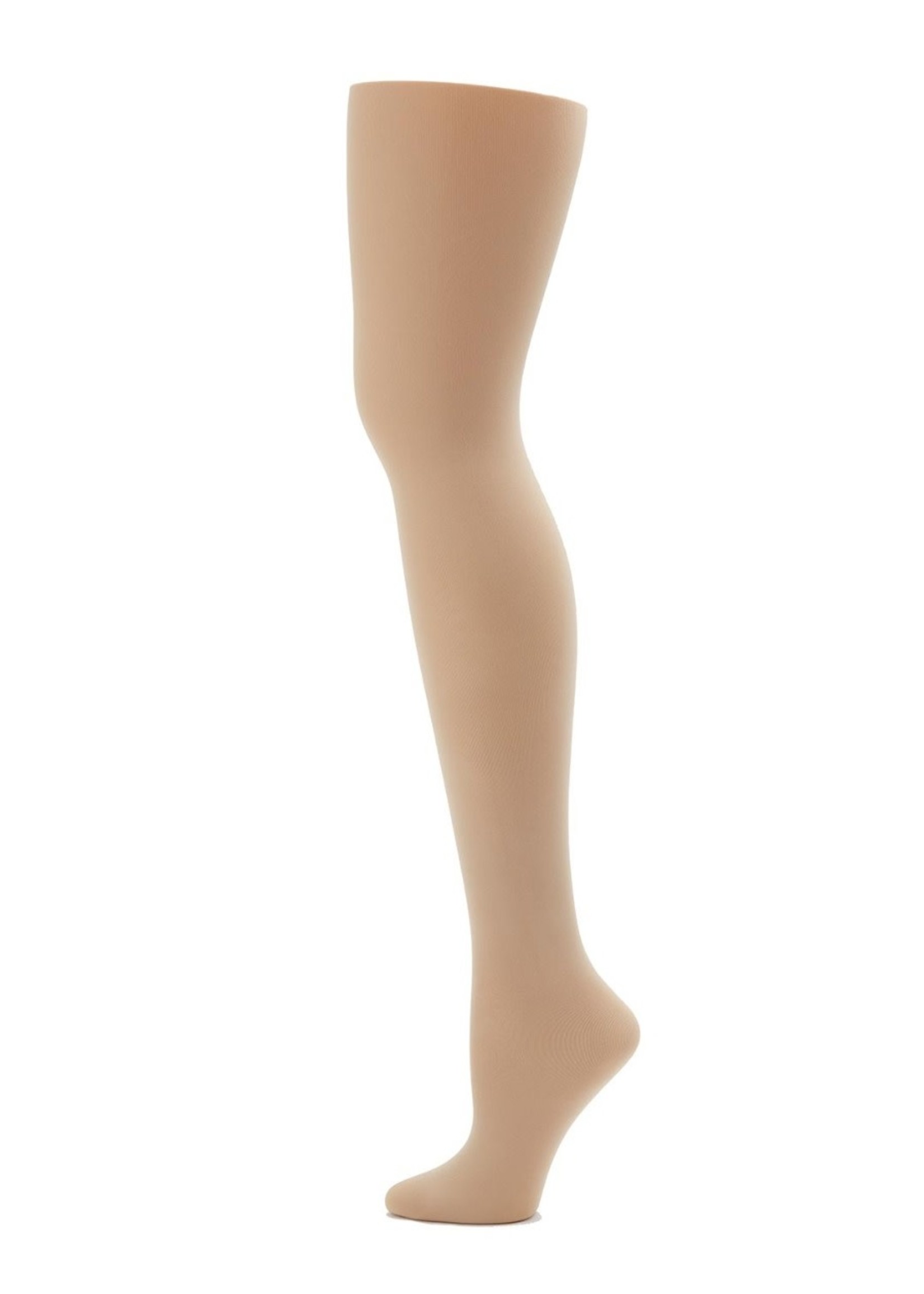 Capezio Capezio Self Knit Waistband Footed Tights