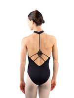 Ballet Rosa Darra - Zip Frt High Neck Embroidered Insert Leo