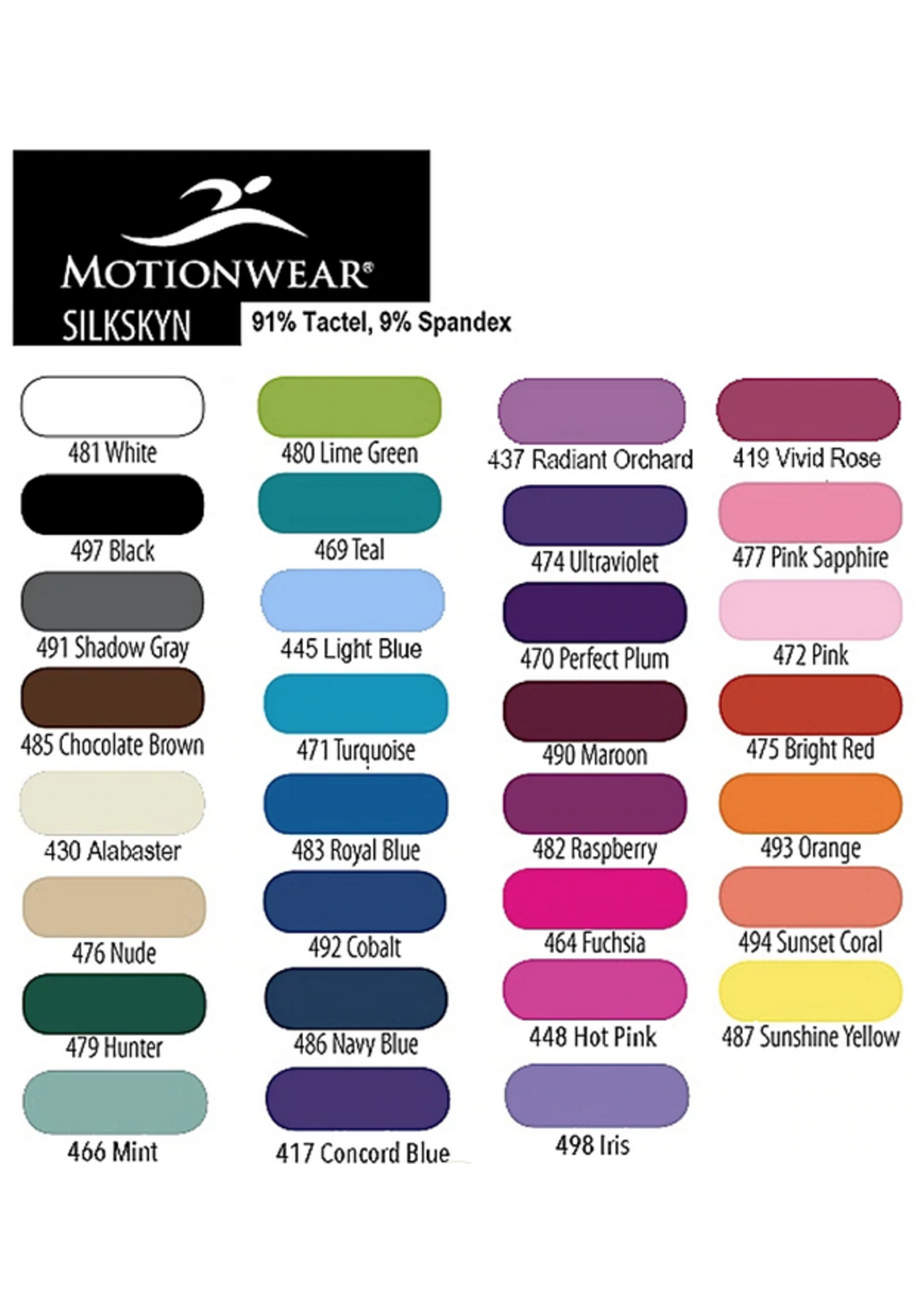 Motionwear Motionwear Pinch Front Tear Drop Back Leotard