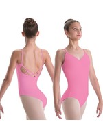 Motionwear Pinch Front Cami With Lattice Back