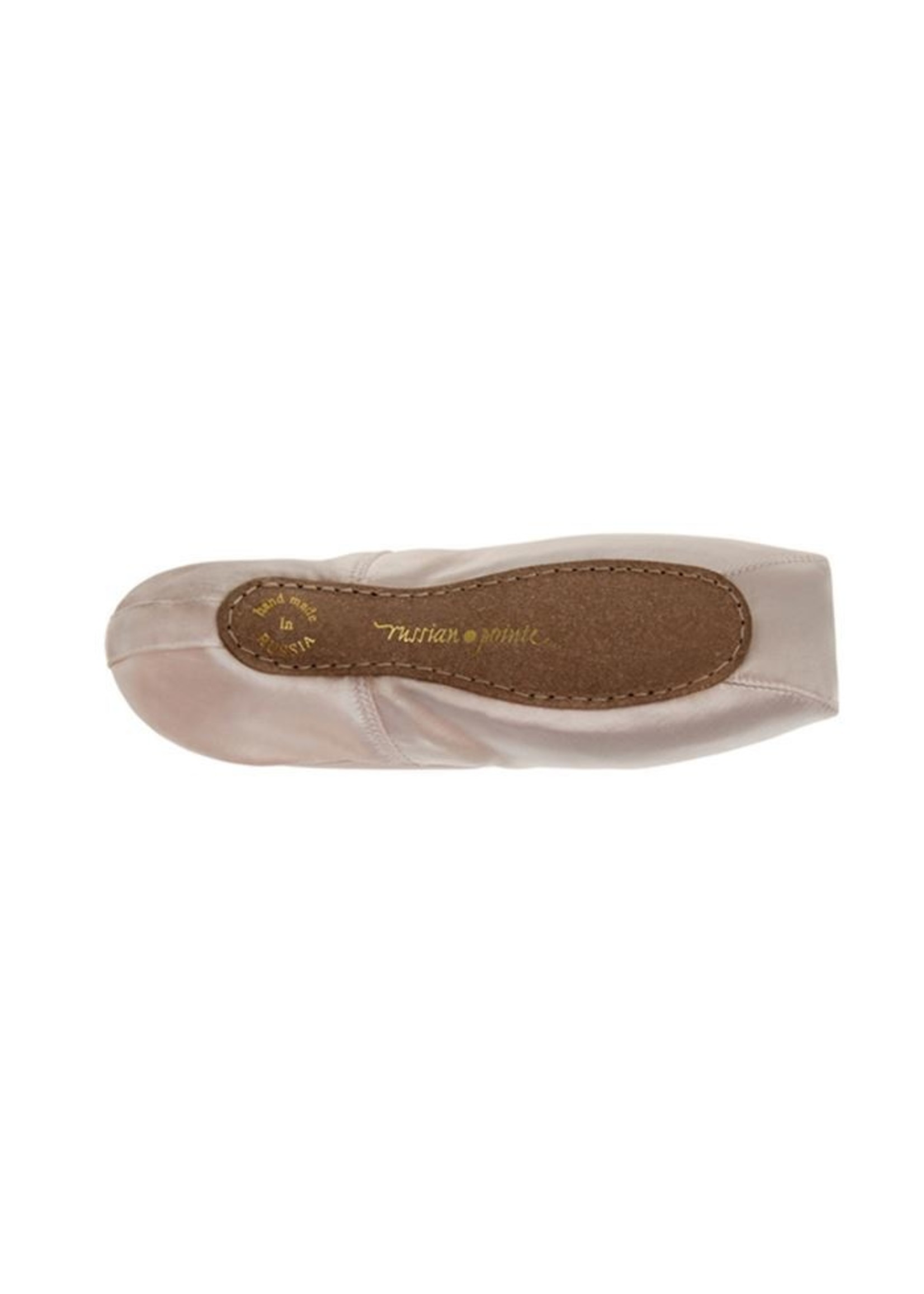 Russian Pointe Russian Pointe Sapfir U-Cut Pointe Shoe with Drawstring