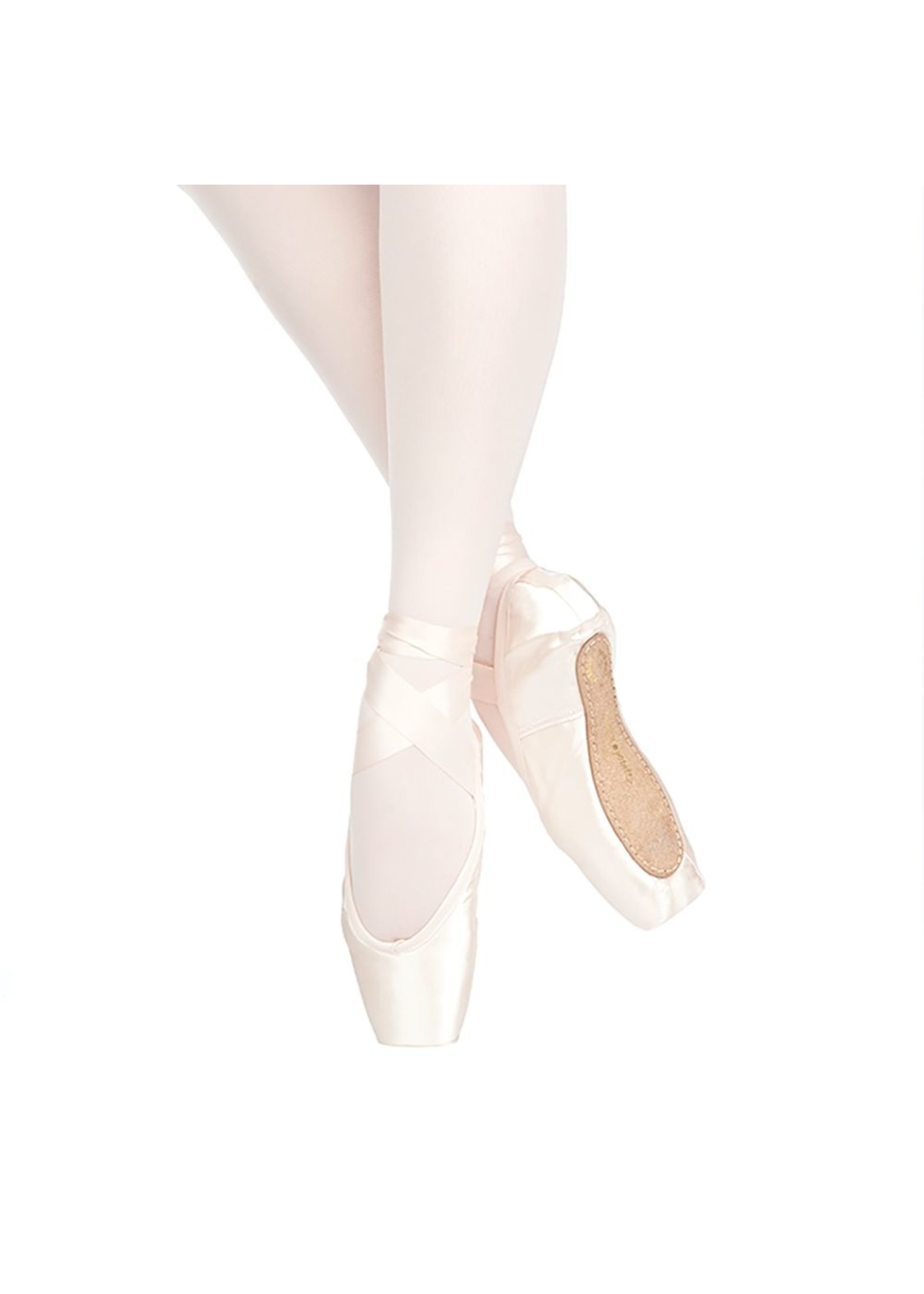Russian Pointe Russian Pointe Sapfir U-Cut Pointe Shoe with Drawstring