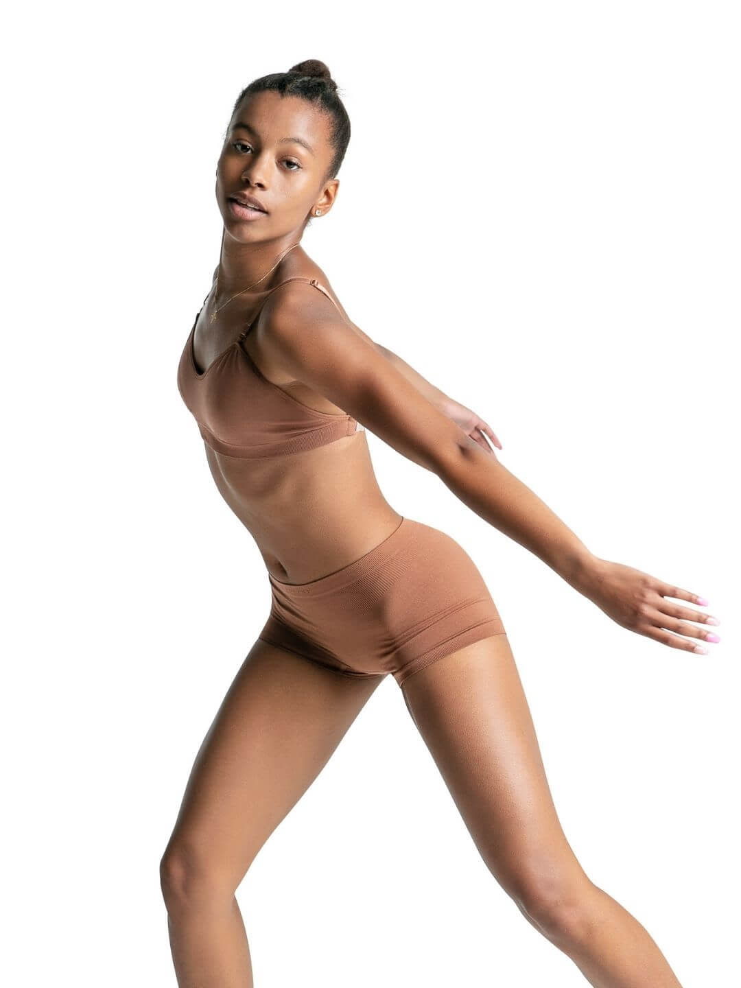 Seamless Clear Back Bra – Dancer's Image