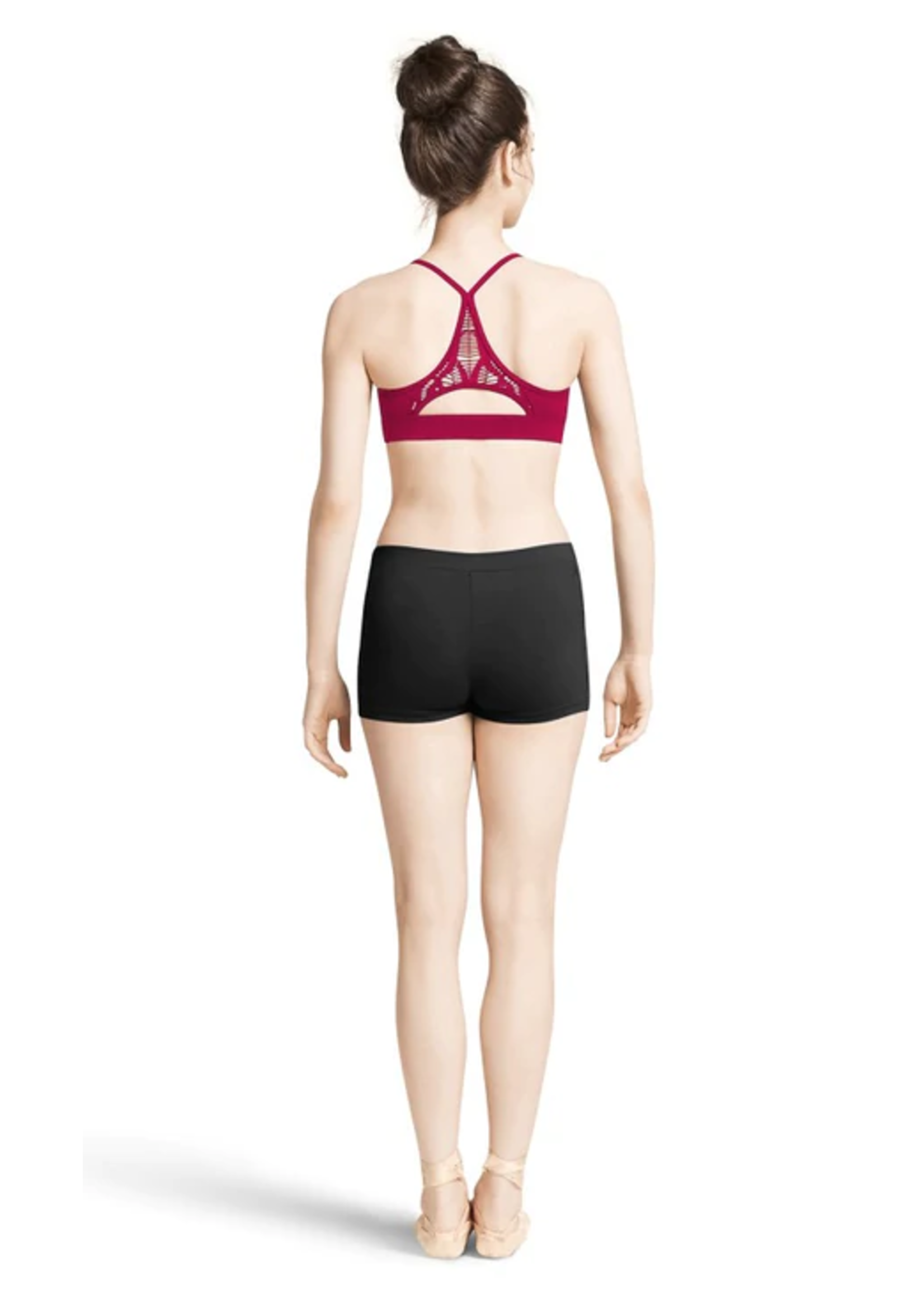 Mirella Mirella Racer Back Lace Camisole Crop Top