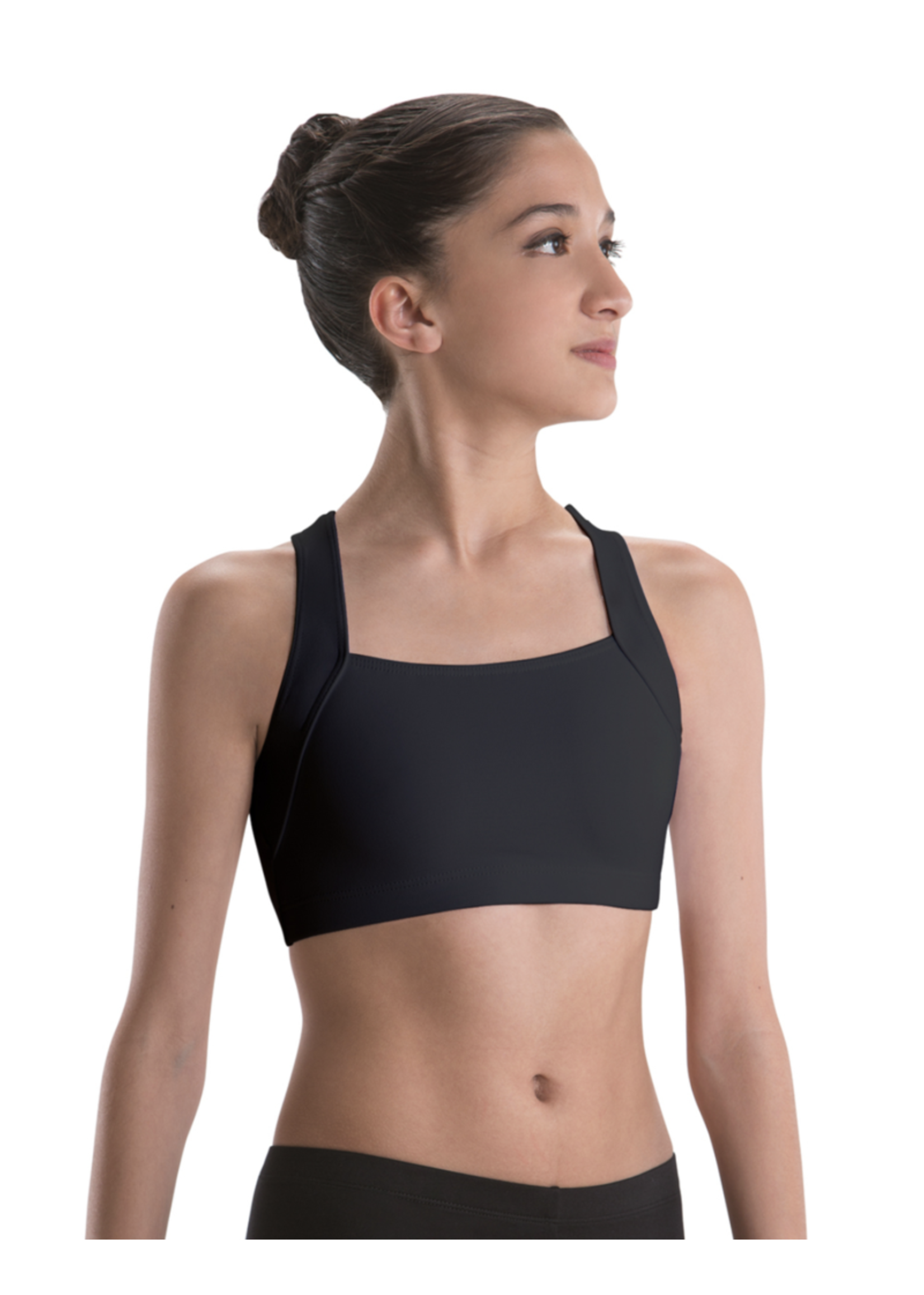 Motionwear Motionwear Cross Back Silkskyn Bra Top