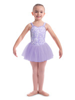 Mirella Floral Printed Tank Tutu Leotard