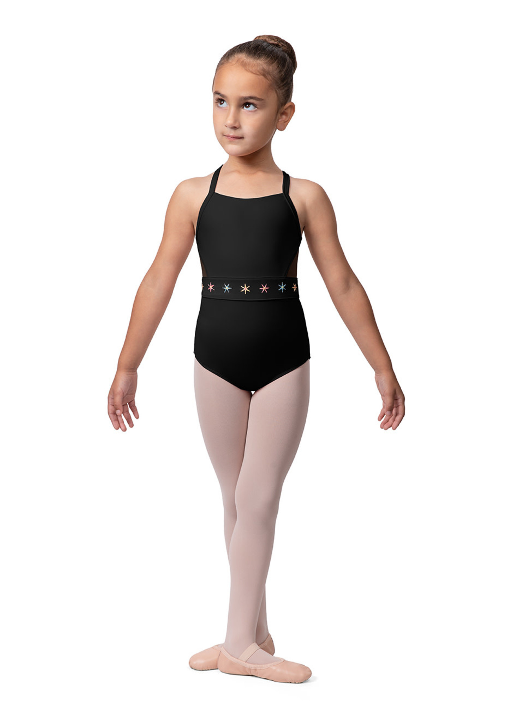 Bloch Bloch Flower Embellished Racerback Cami Leotard