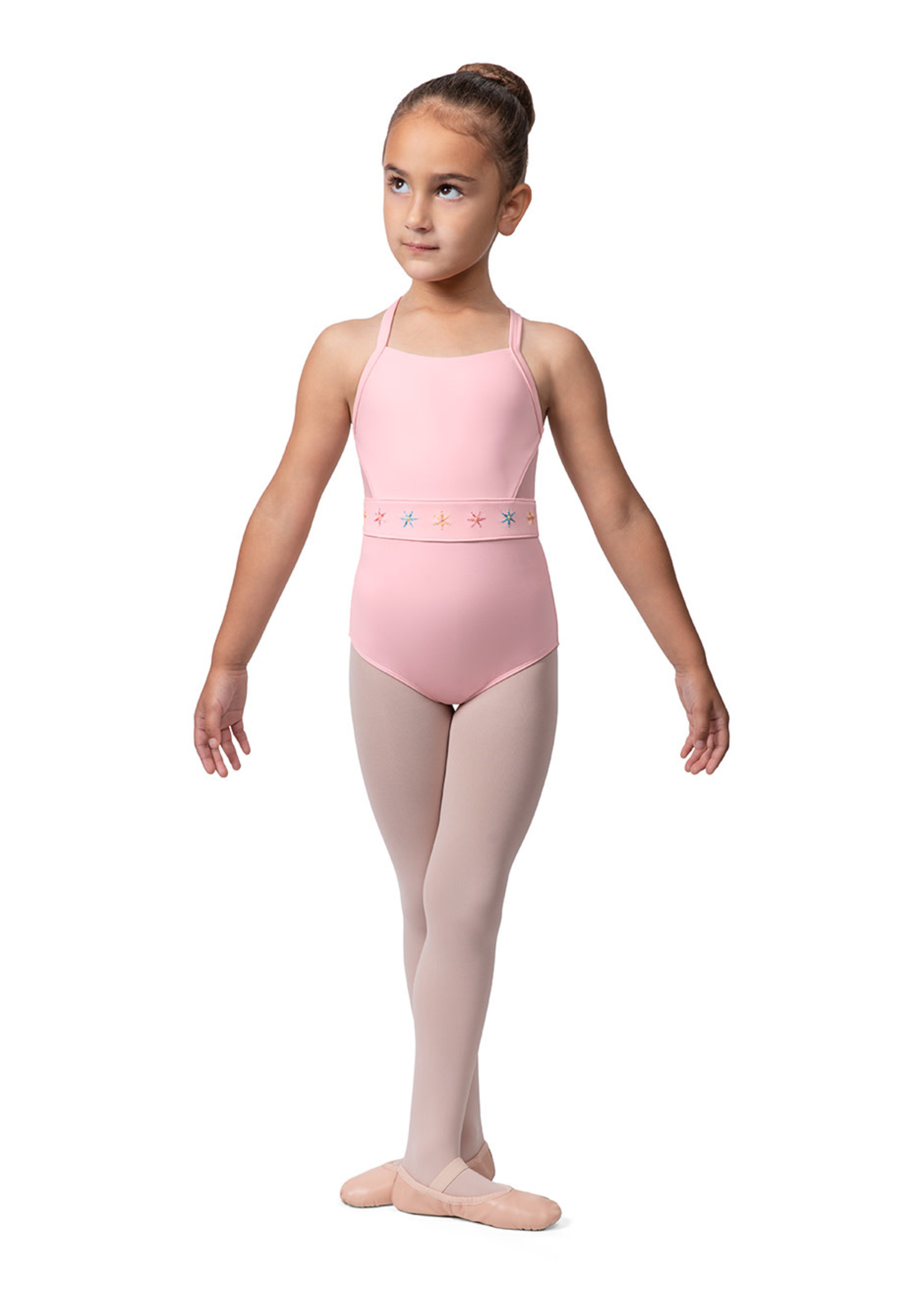 Bloch Bloch Flower Embellished Racerback Cami Leotard