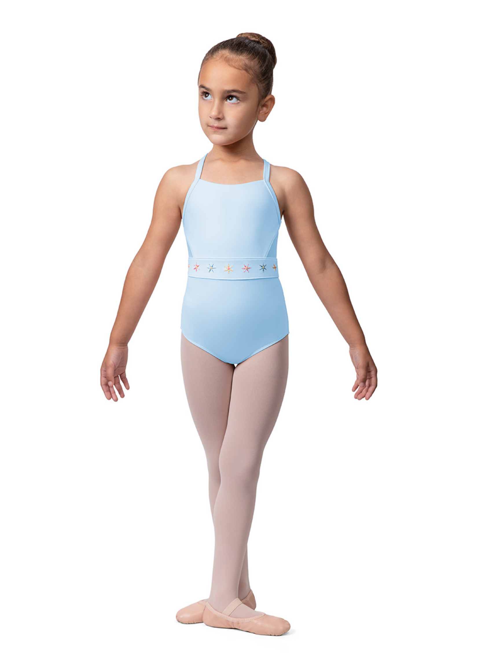Bloch Bloch Flower Embellished Racerback Cami Leotard