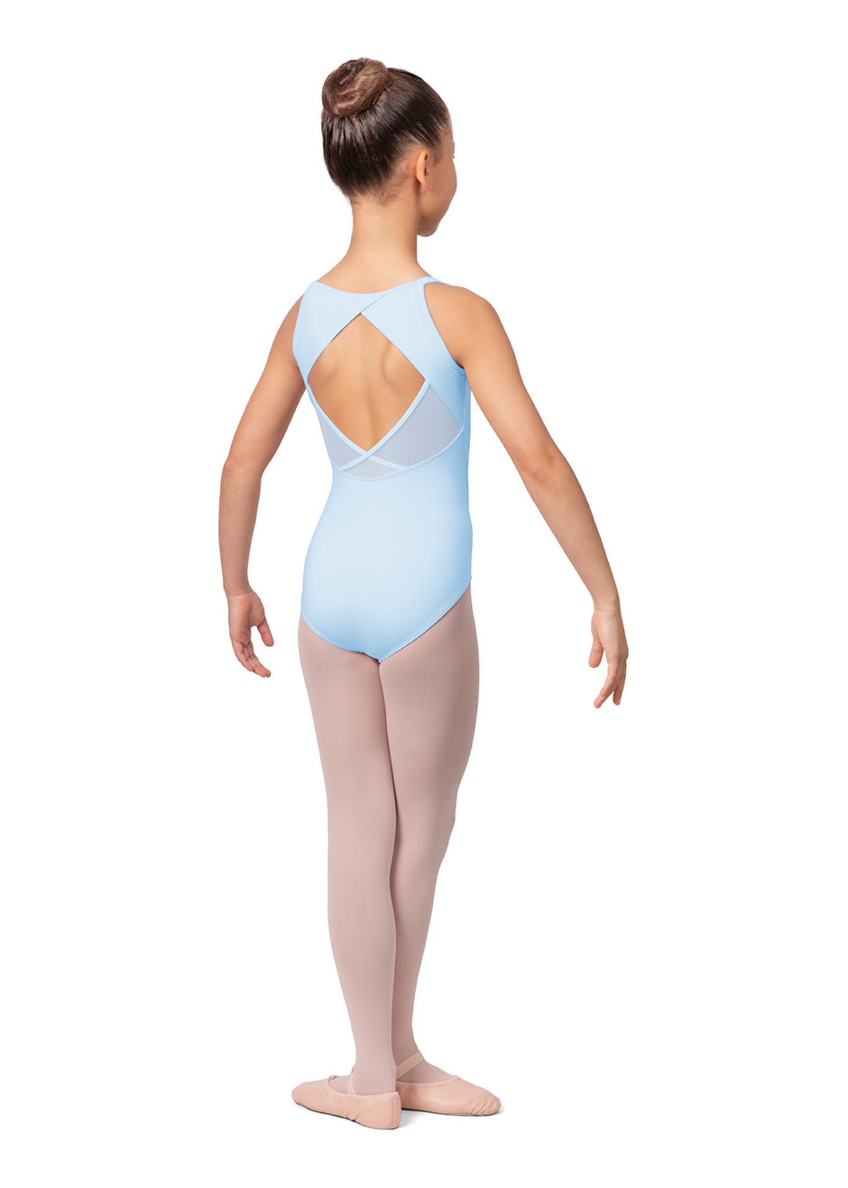 Bloch Bloch Flower Embellished Open Back Cami Leotard