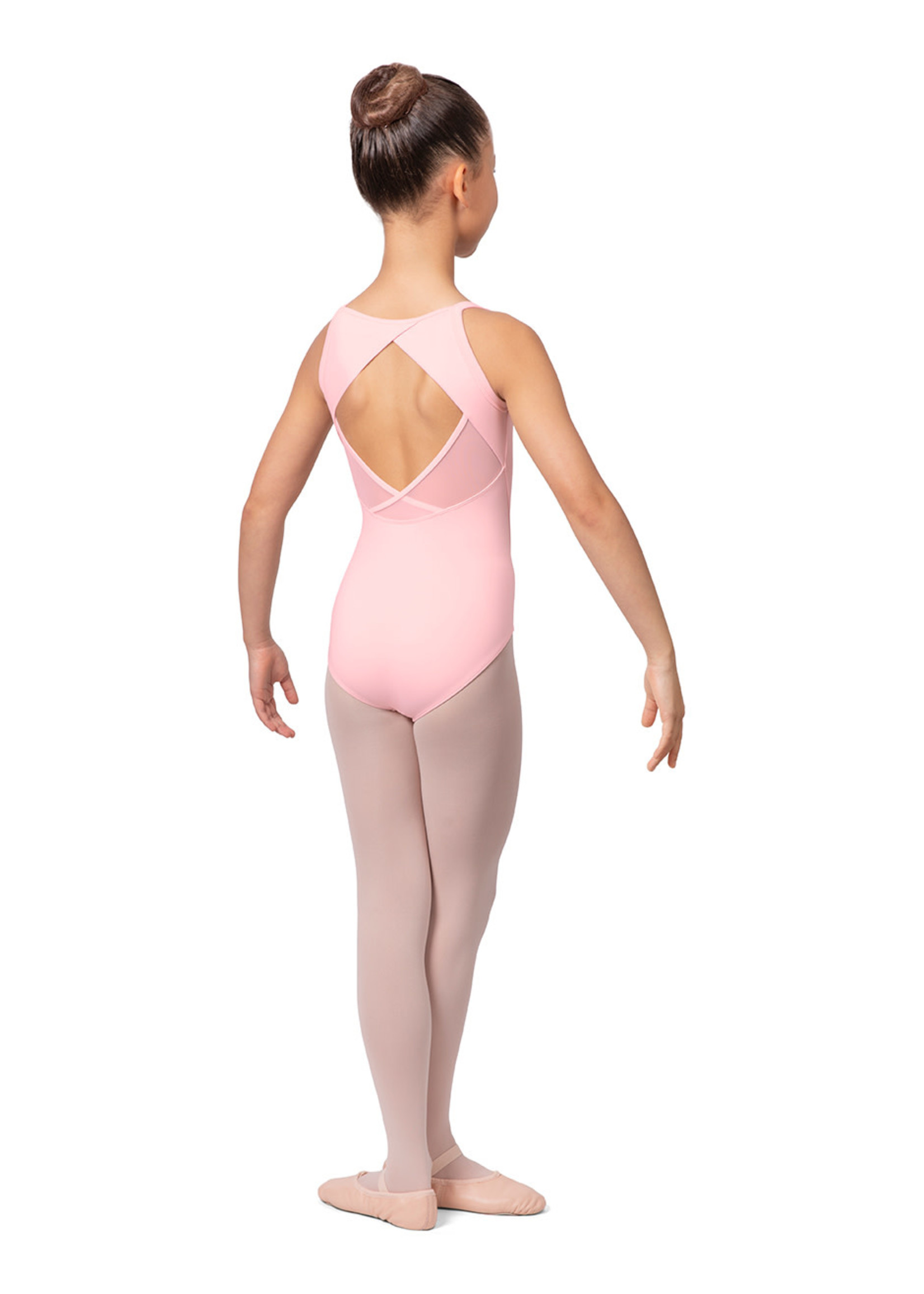 Bloch Bloch Flower Embellished Open Back Cami Leotard