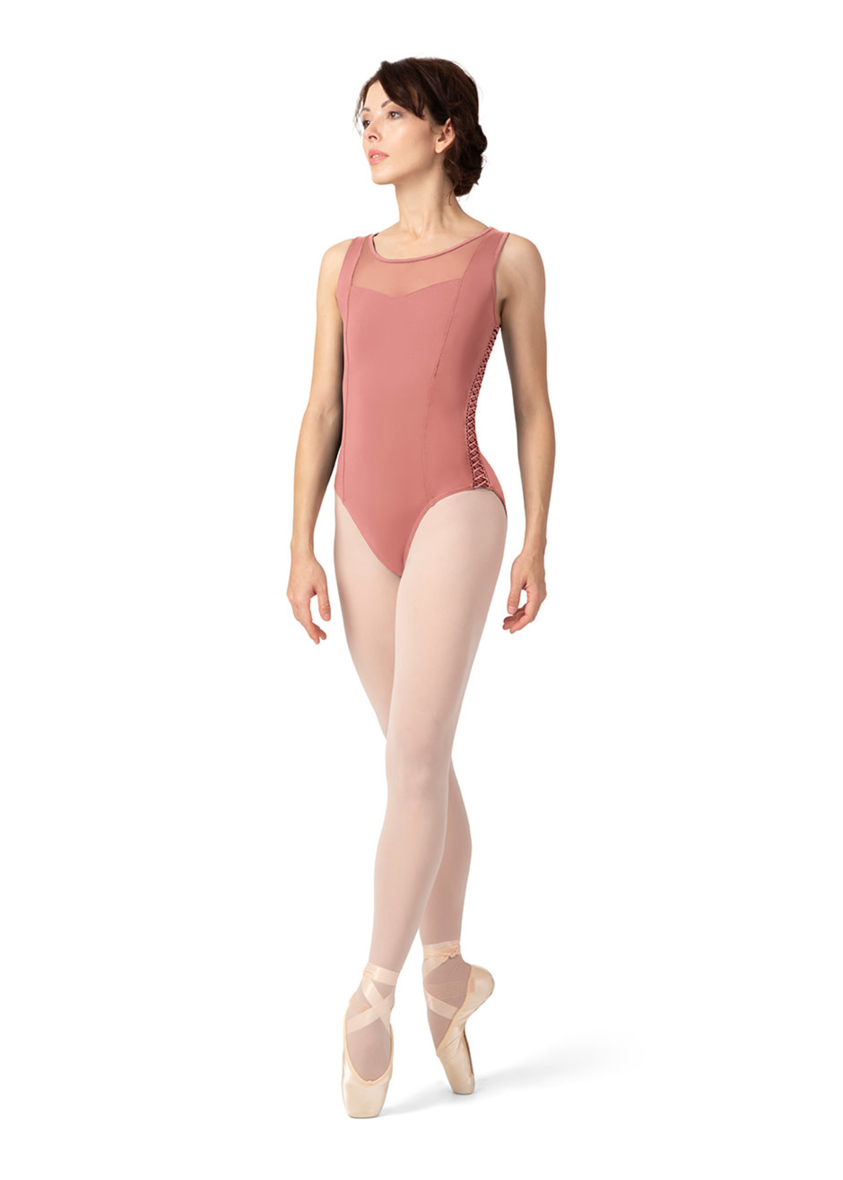 Bloch Bloch Lace Up Side Tank Leotard