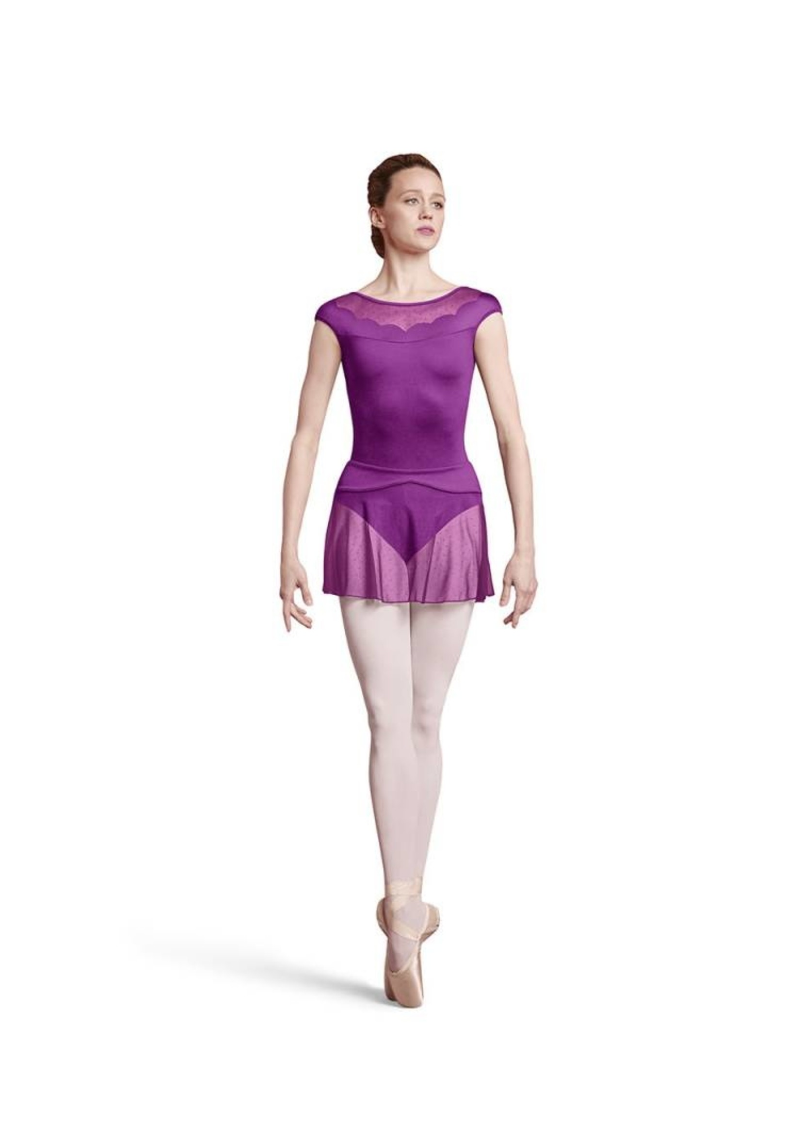 Bloch Bloch Coeus Spot Mesh Ballet Skirt