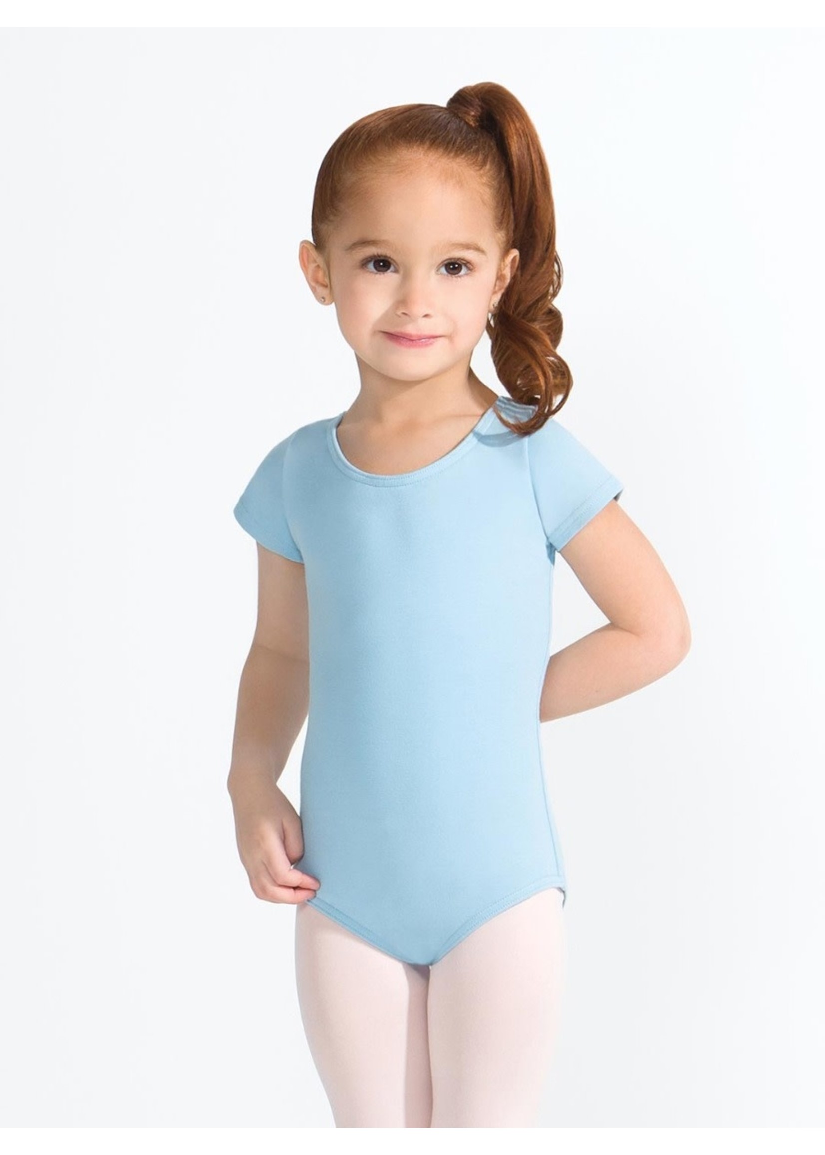 Capezio Capezio Child Short Sleeve Cotton Leotard