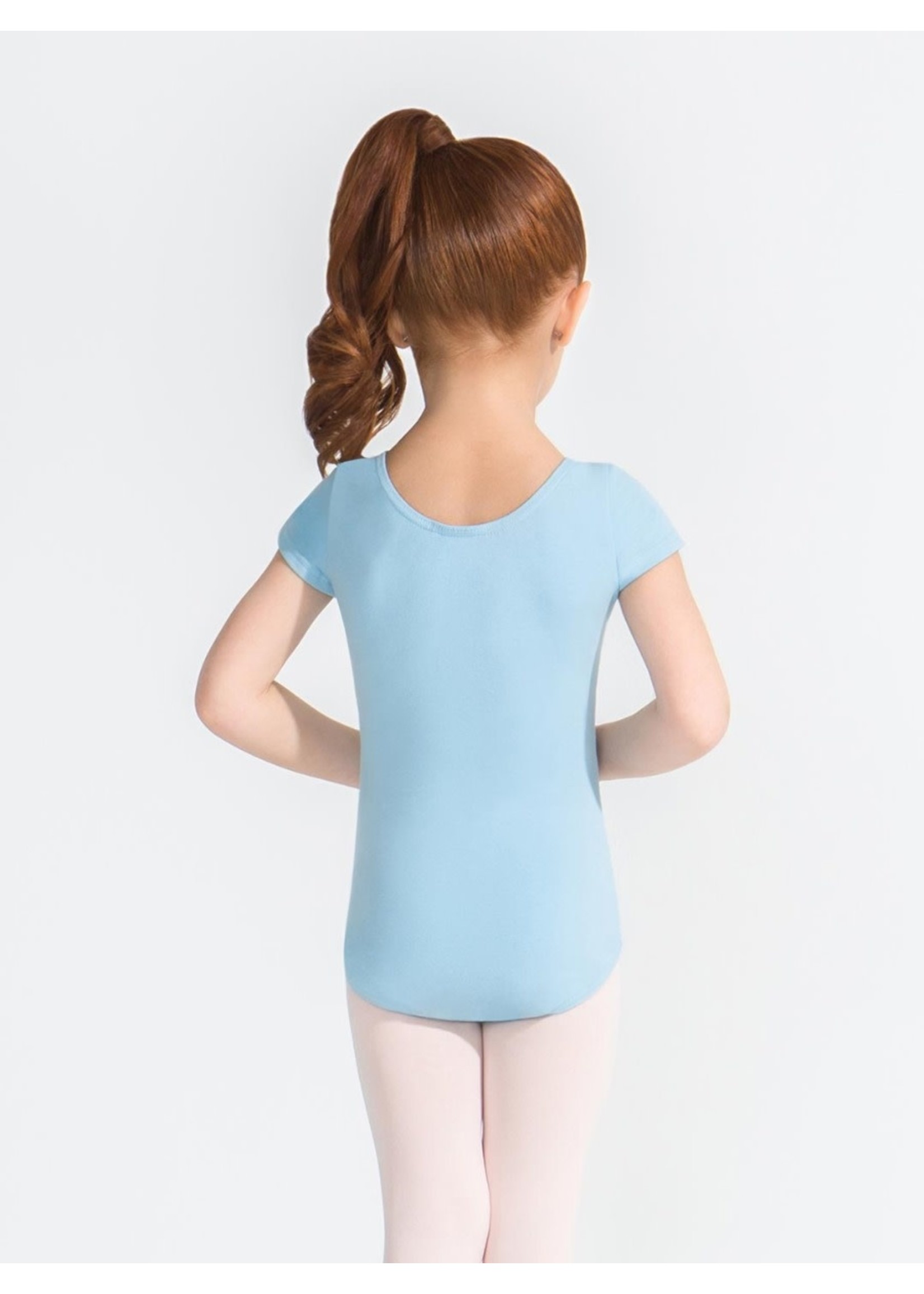 Capezio Capezio Child Short Sleeve Cotton Leotard