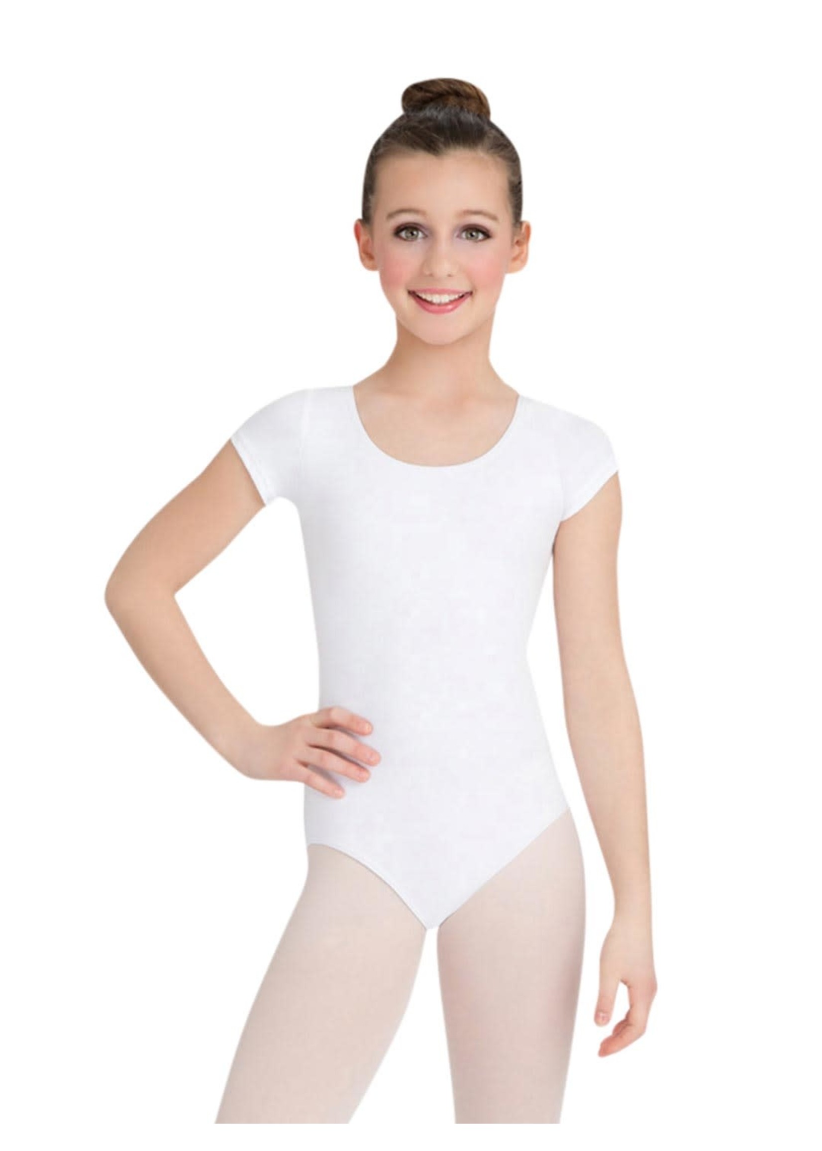 Capezio Capezio Child Short Sleeve Cotton Leotard