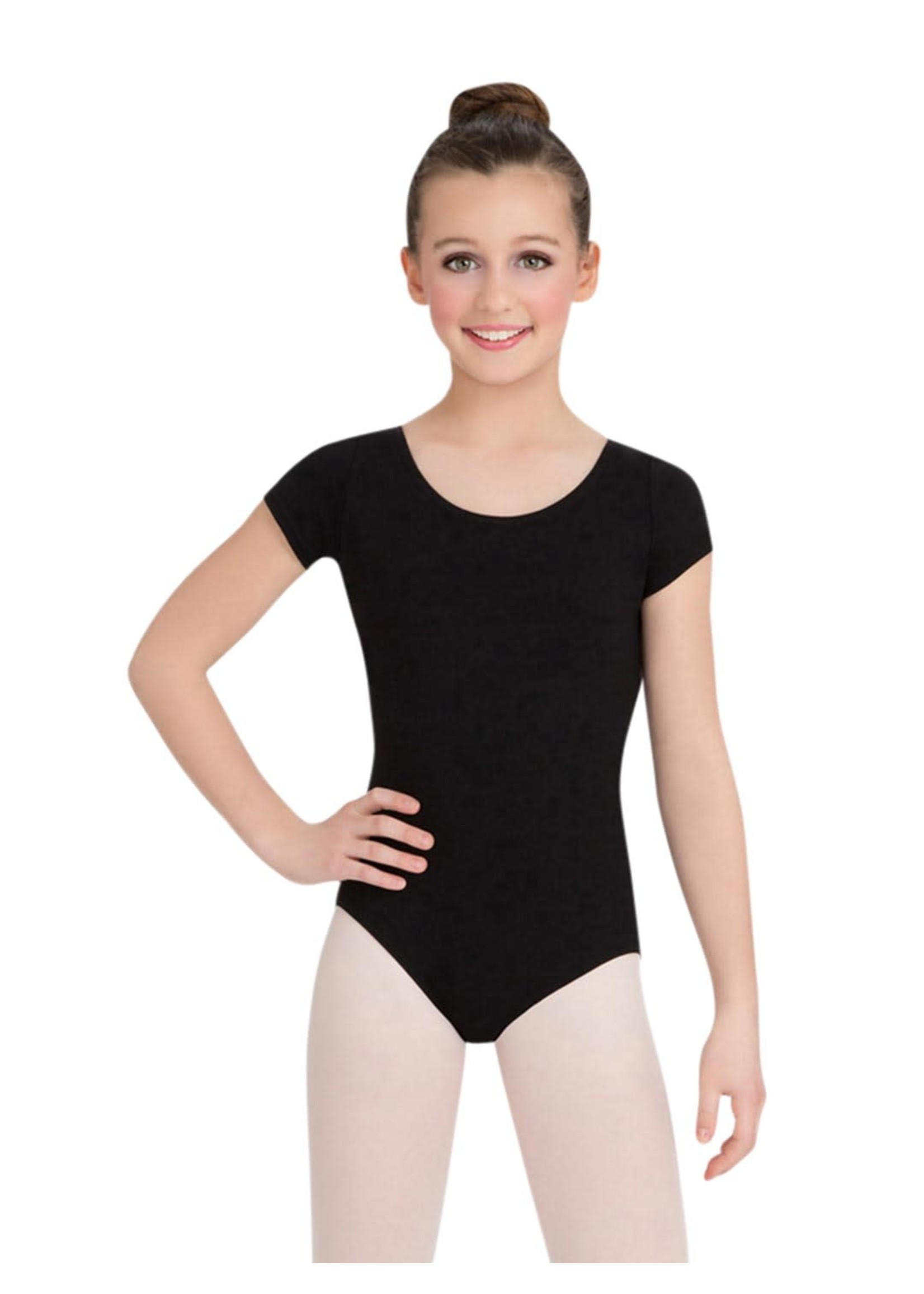 Capezio Capezio Child Short Sleeve Cotton Leotard