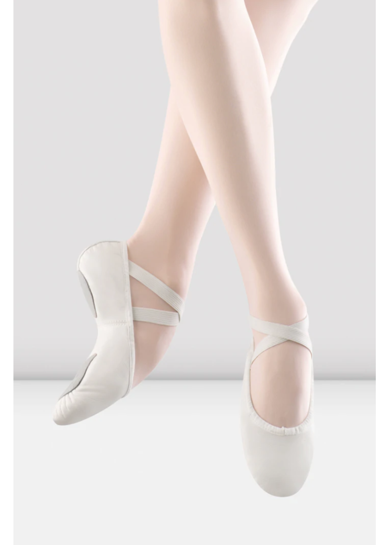 Bloch Prolite II Leather Ballet Slipper, White