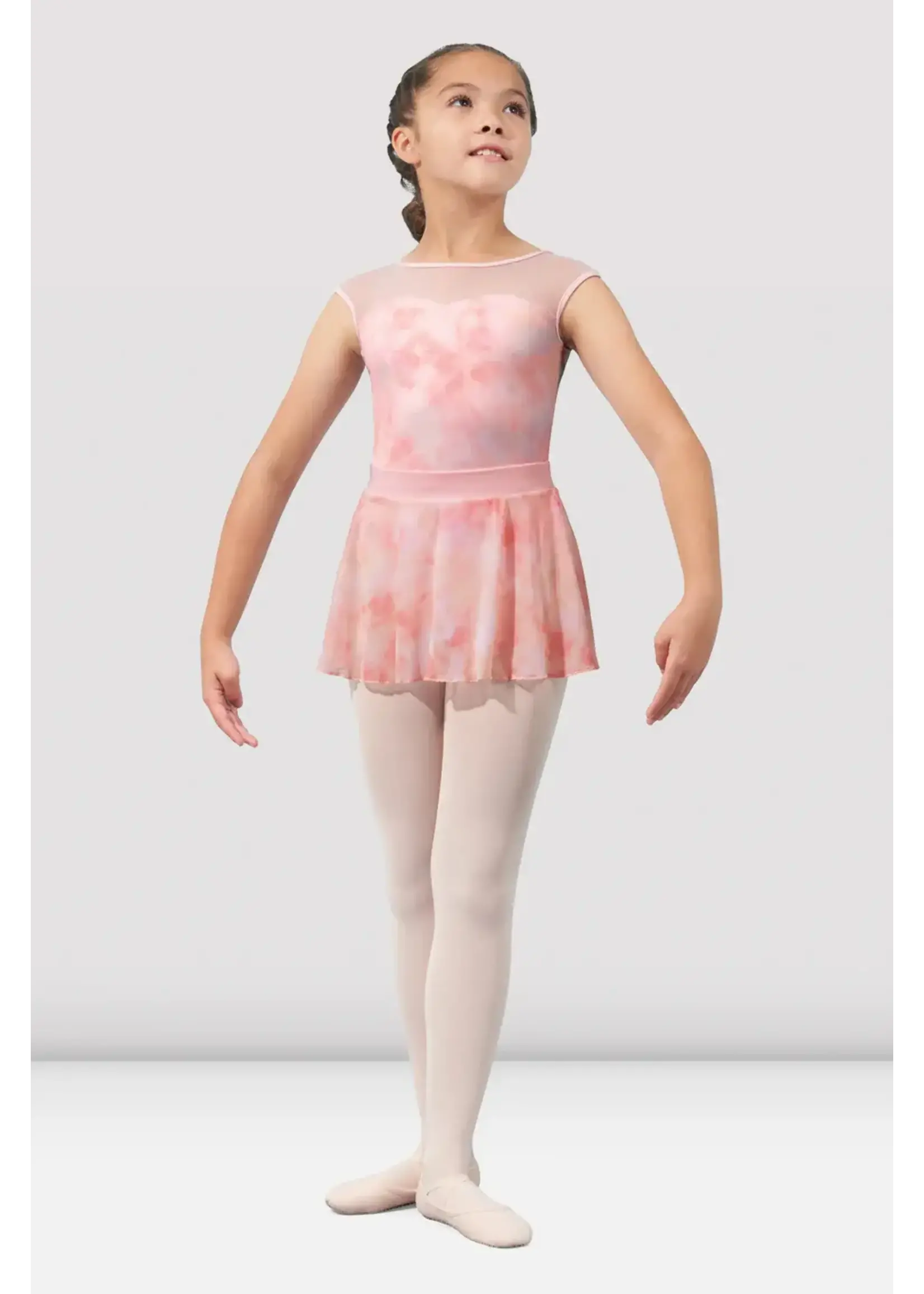 Bloch Watercolor Mesh Pull On Skirt