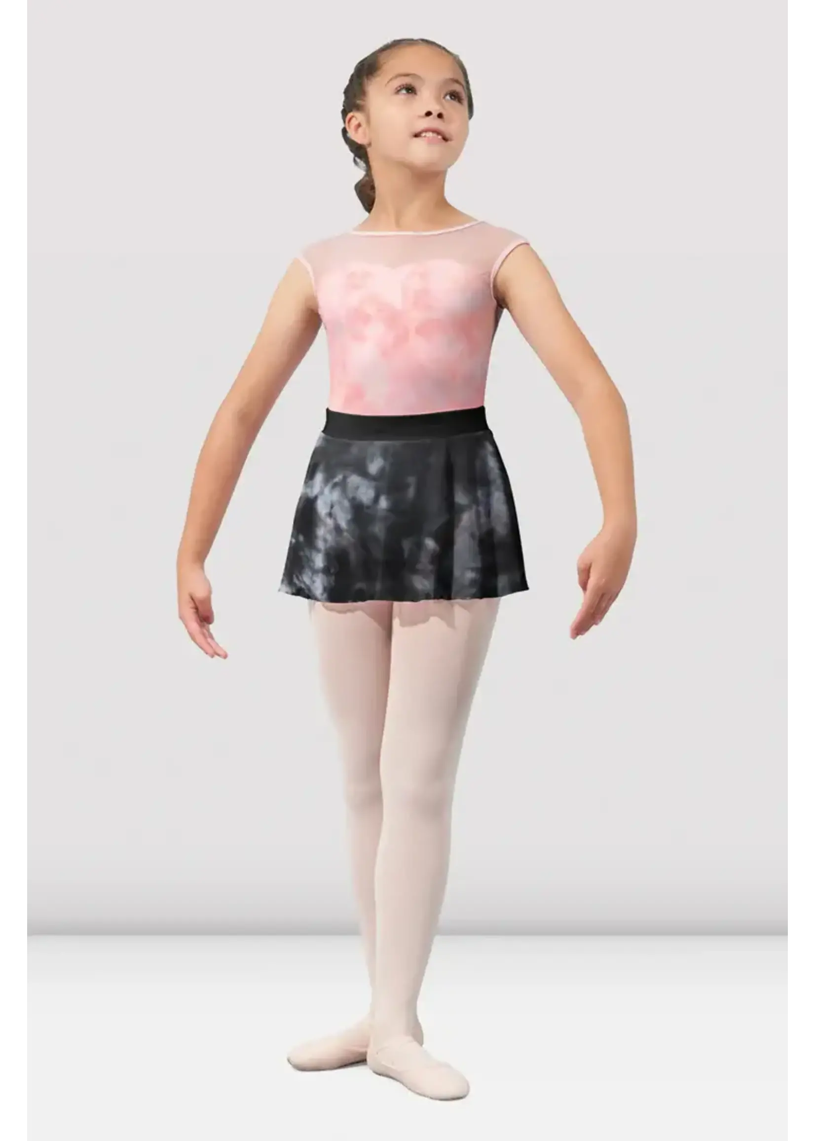 Bloch Watercolor Mesh Pull On Skirt