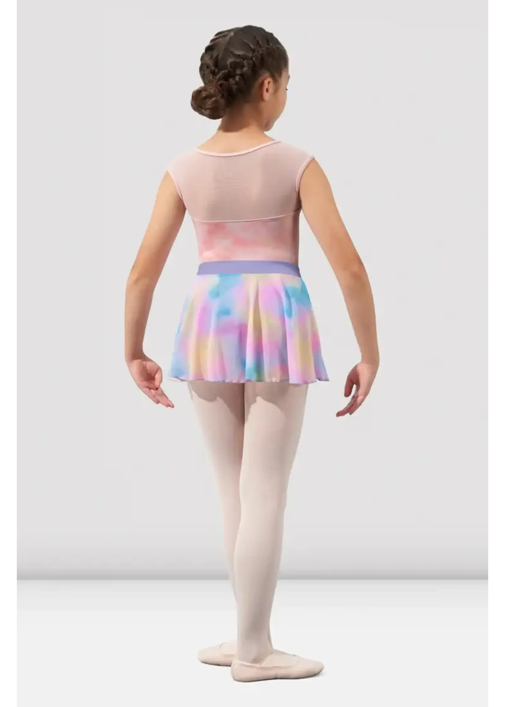 Bloch Watercolor Mesh Pull On Skirt