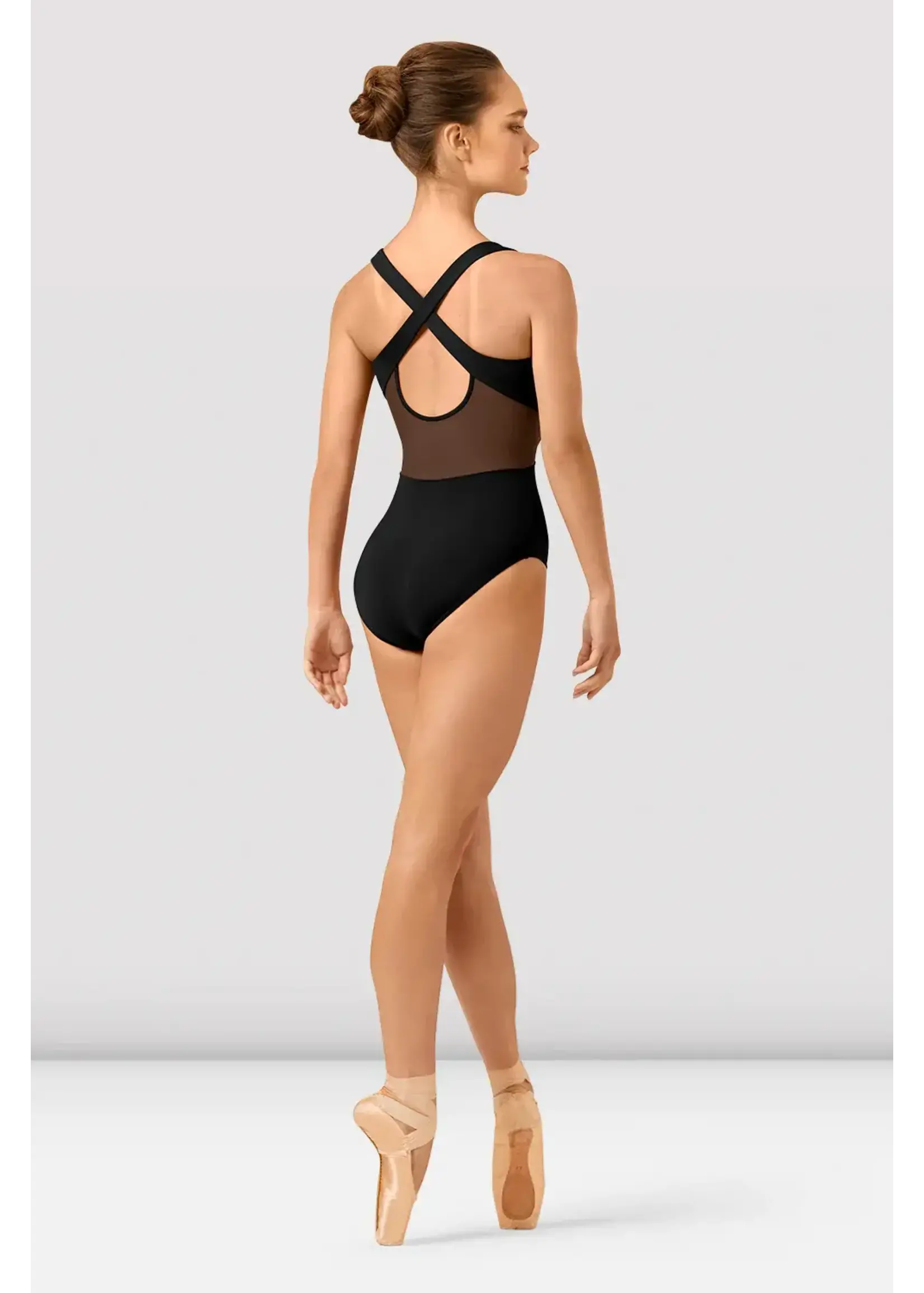 Bloch Tween Hanoko Mirage Print Cross Back Leotard