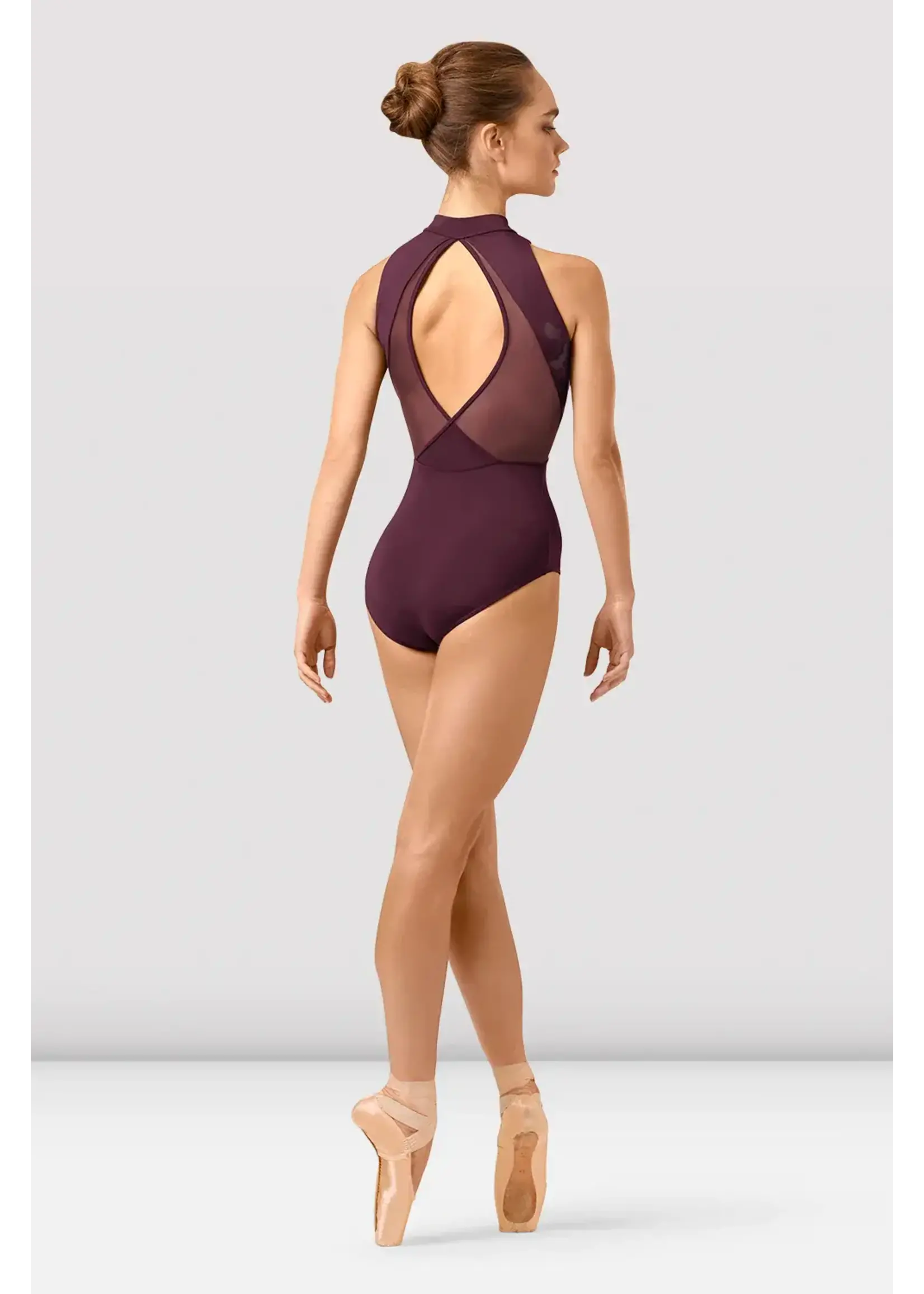 Bloch Jade Mirage Print Zipper Leotard