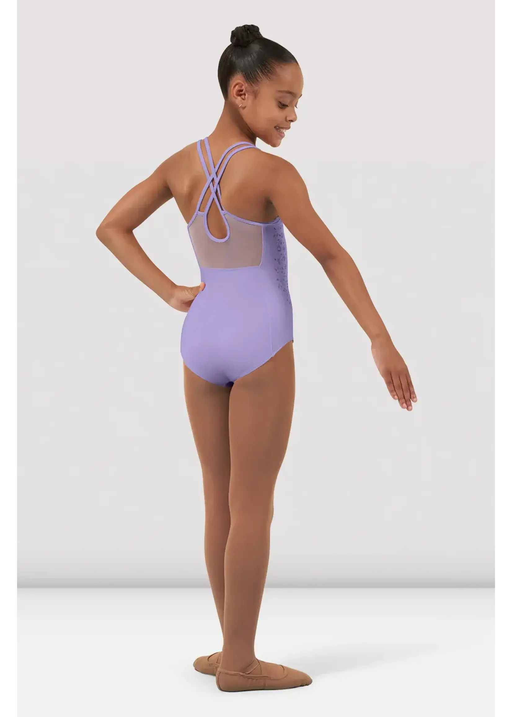 Bloch Flower Vine Cross back Camisole Leotard