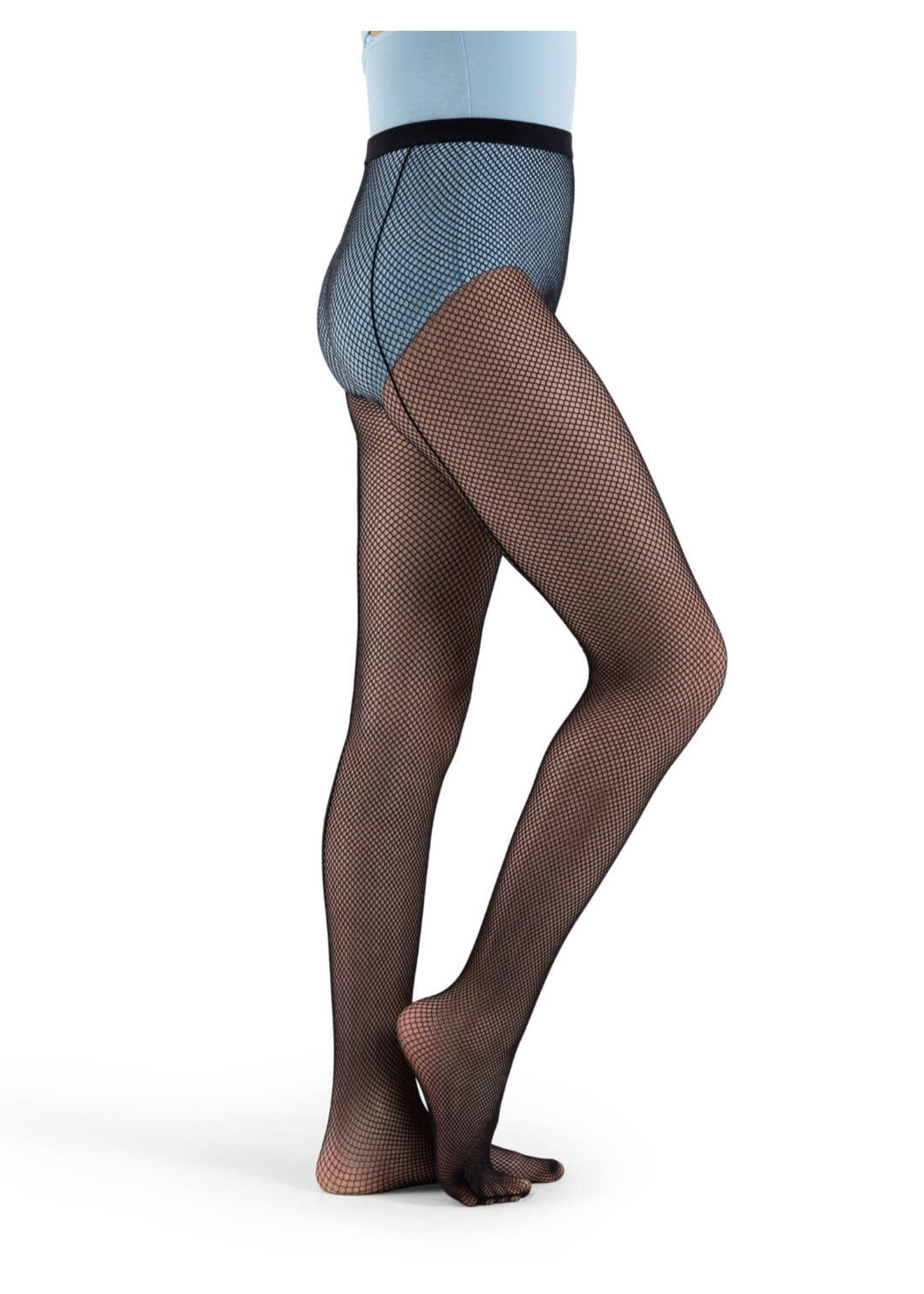 Capezio Children's Studio Basic Fishnet Seamless Tight w/ Seams