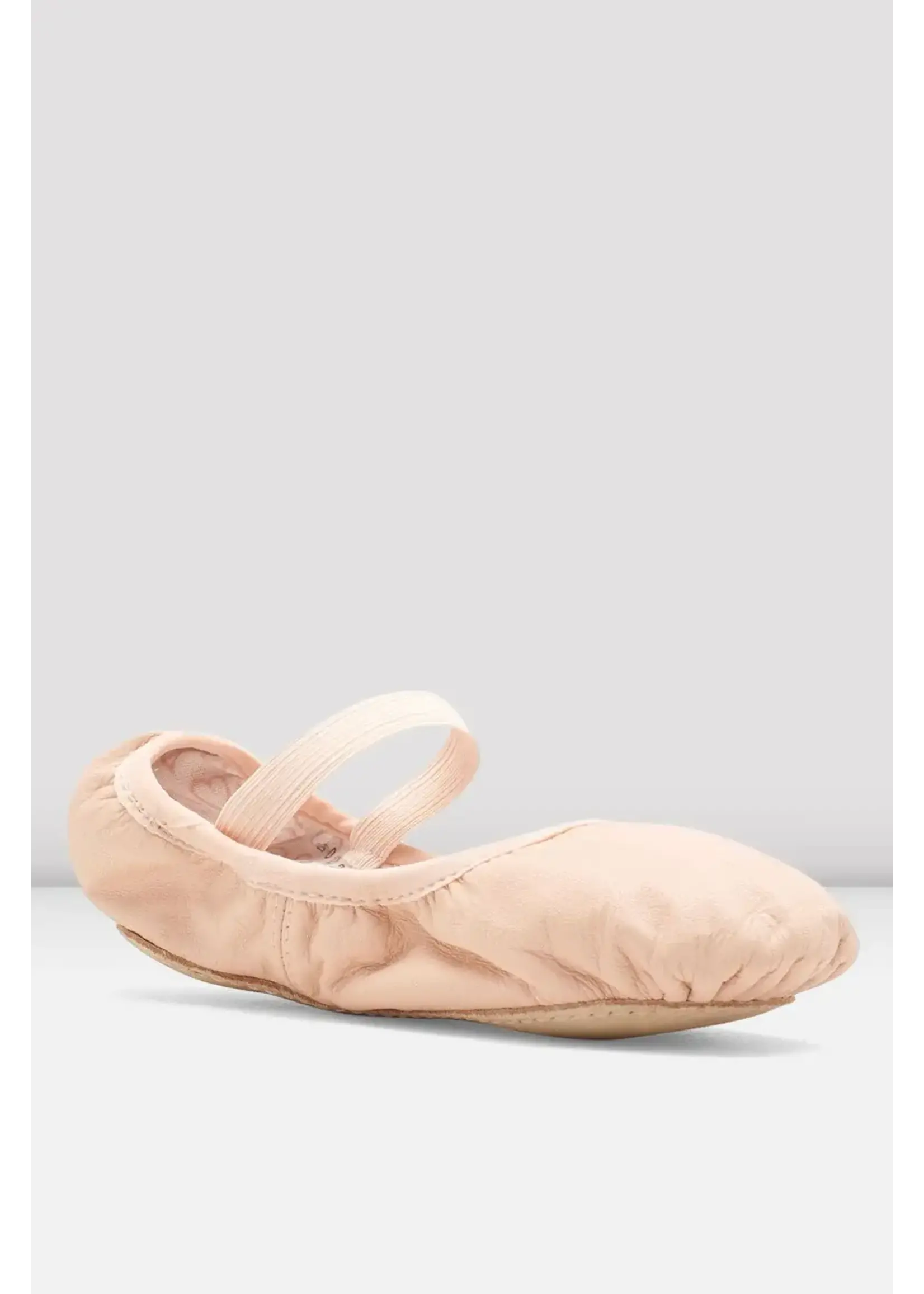 Bloch Belle Child’s ballet Slipper without drawstring, (Pink)