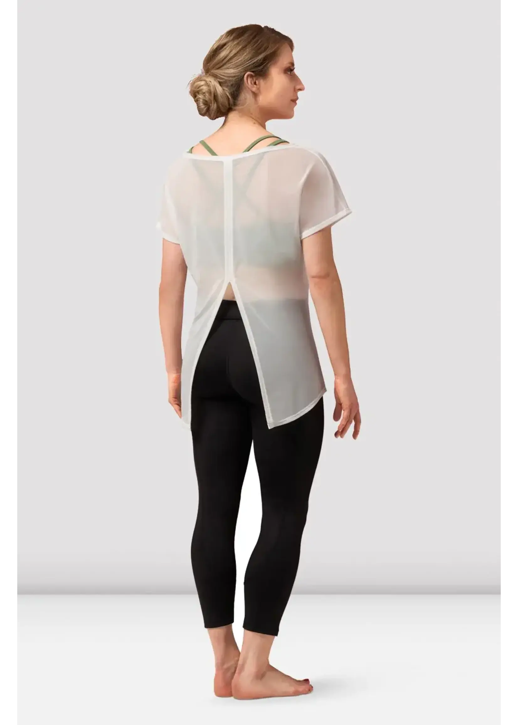 Bloch Round Neckline Mesh T-Shirt