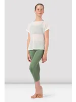 Bloch Childs Round Neckline Mesh T-Shirt