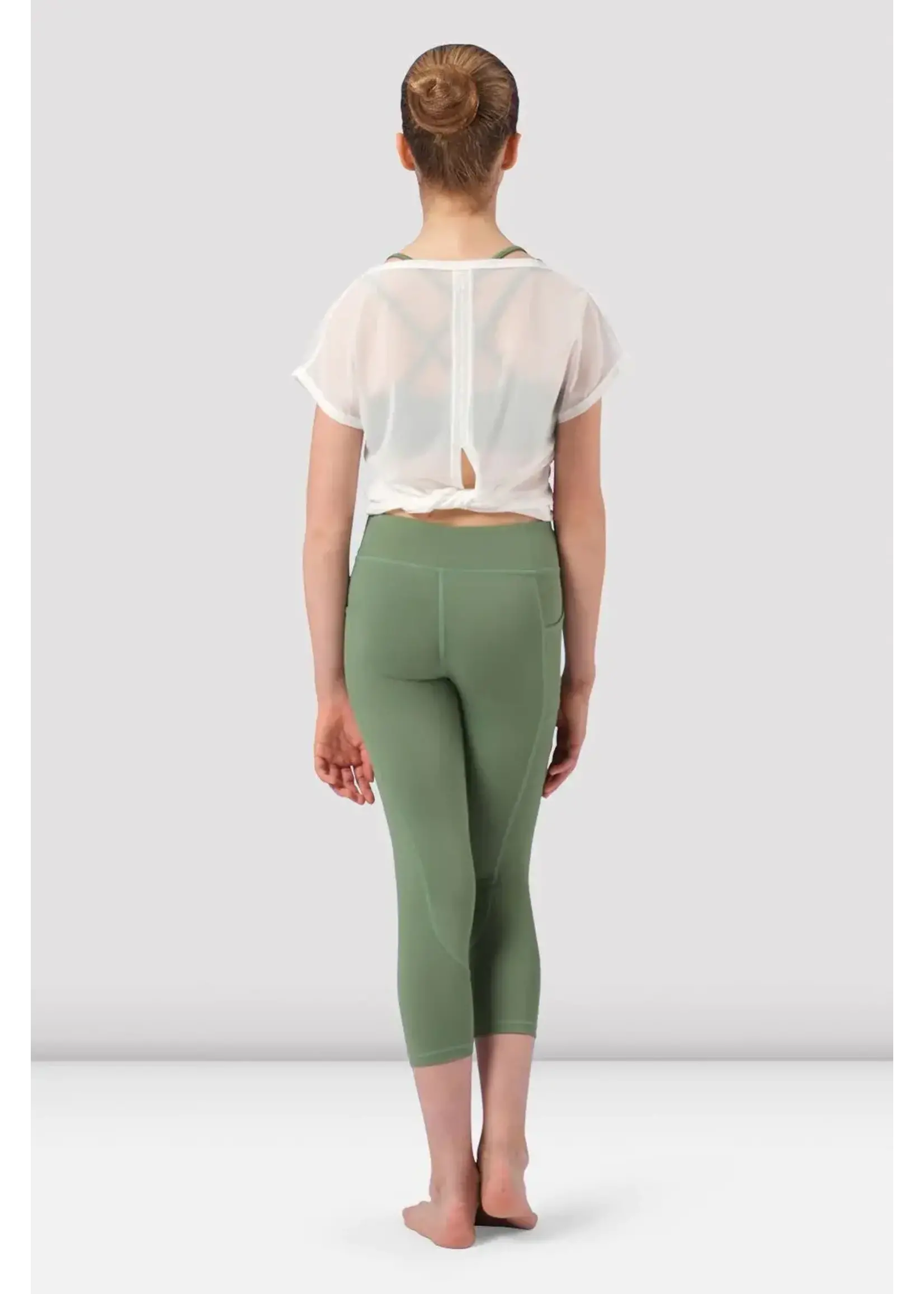 Bloch Childs Round Neckline Mesh T-Shirt