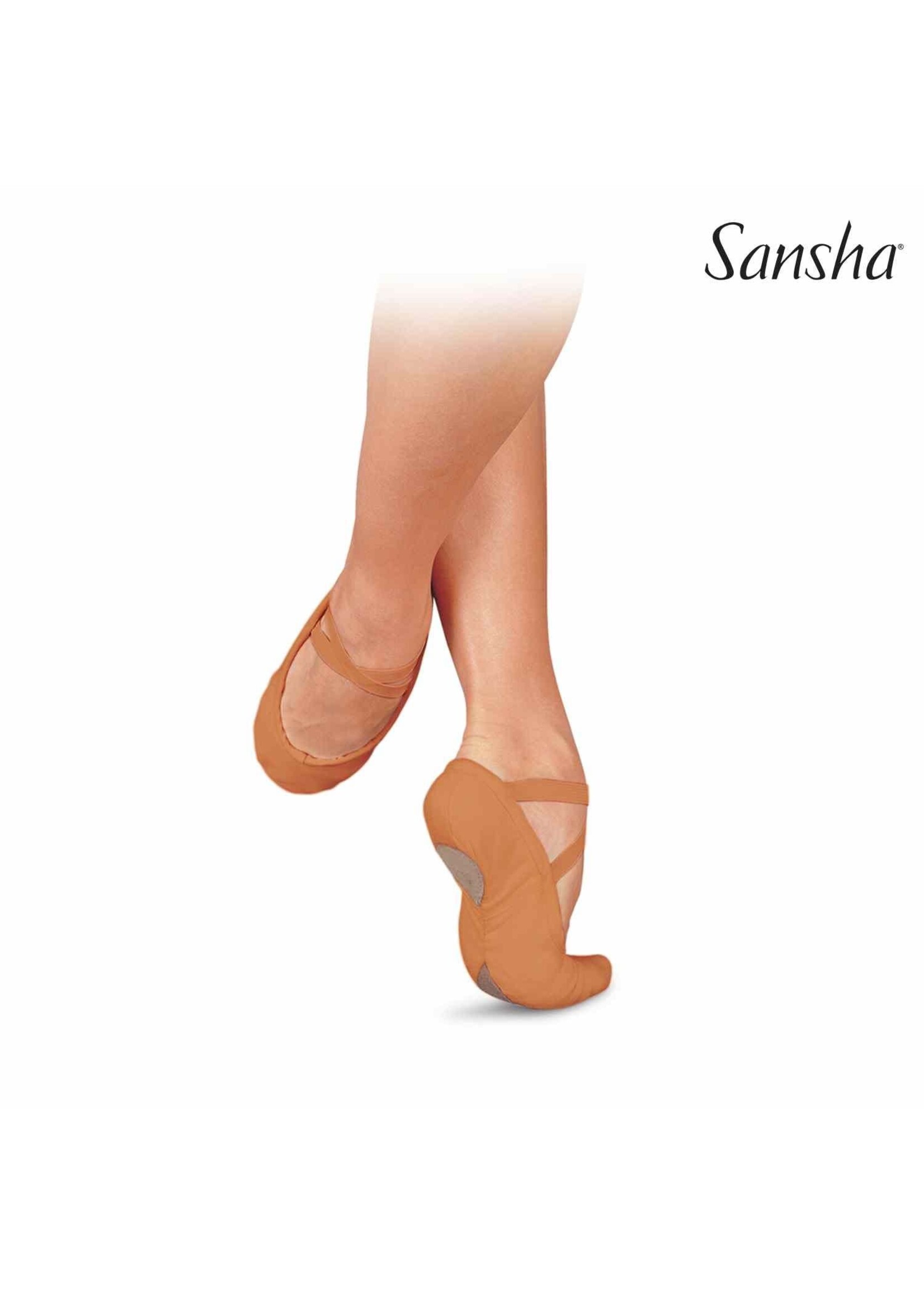 SANSHA CANVAS BALLET SLIPPER