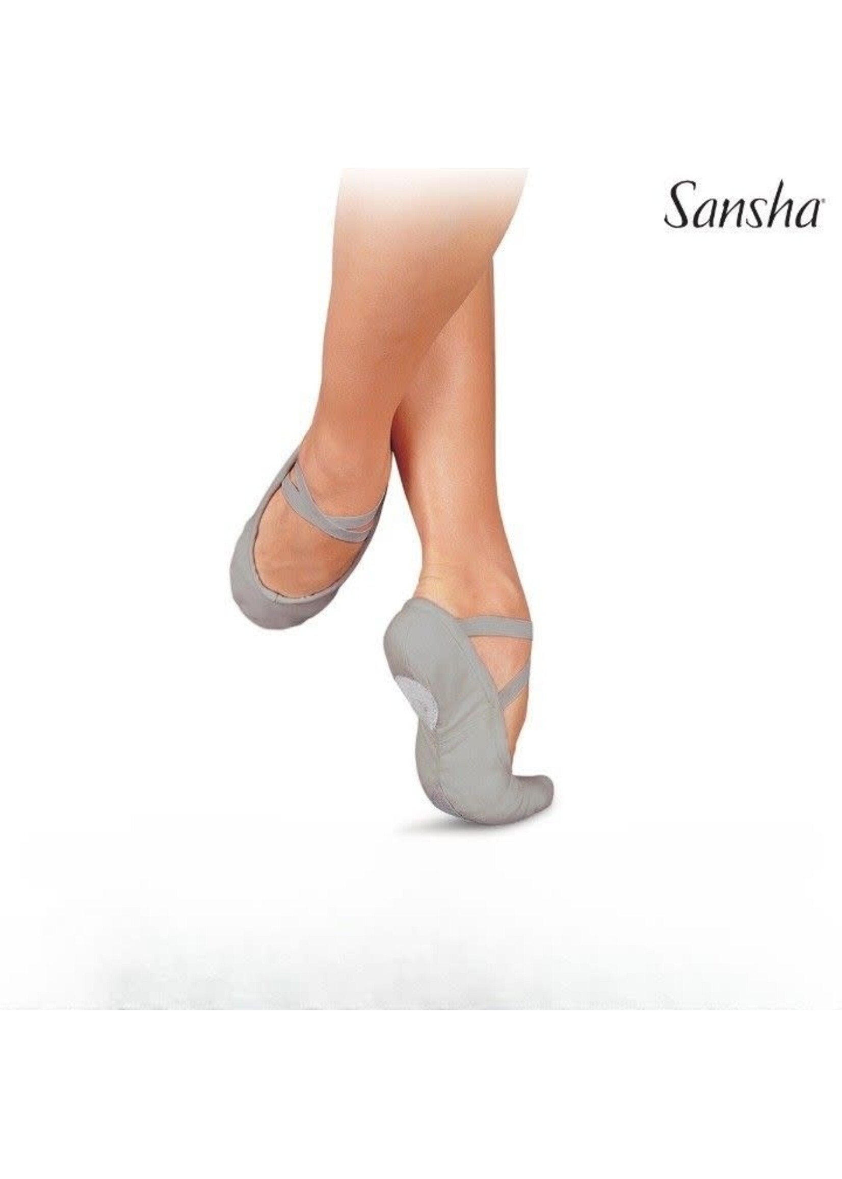 SANSHA CANVAS BALLET SLIPPER