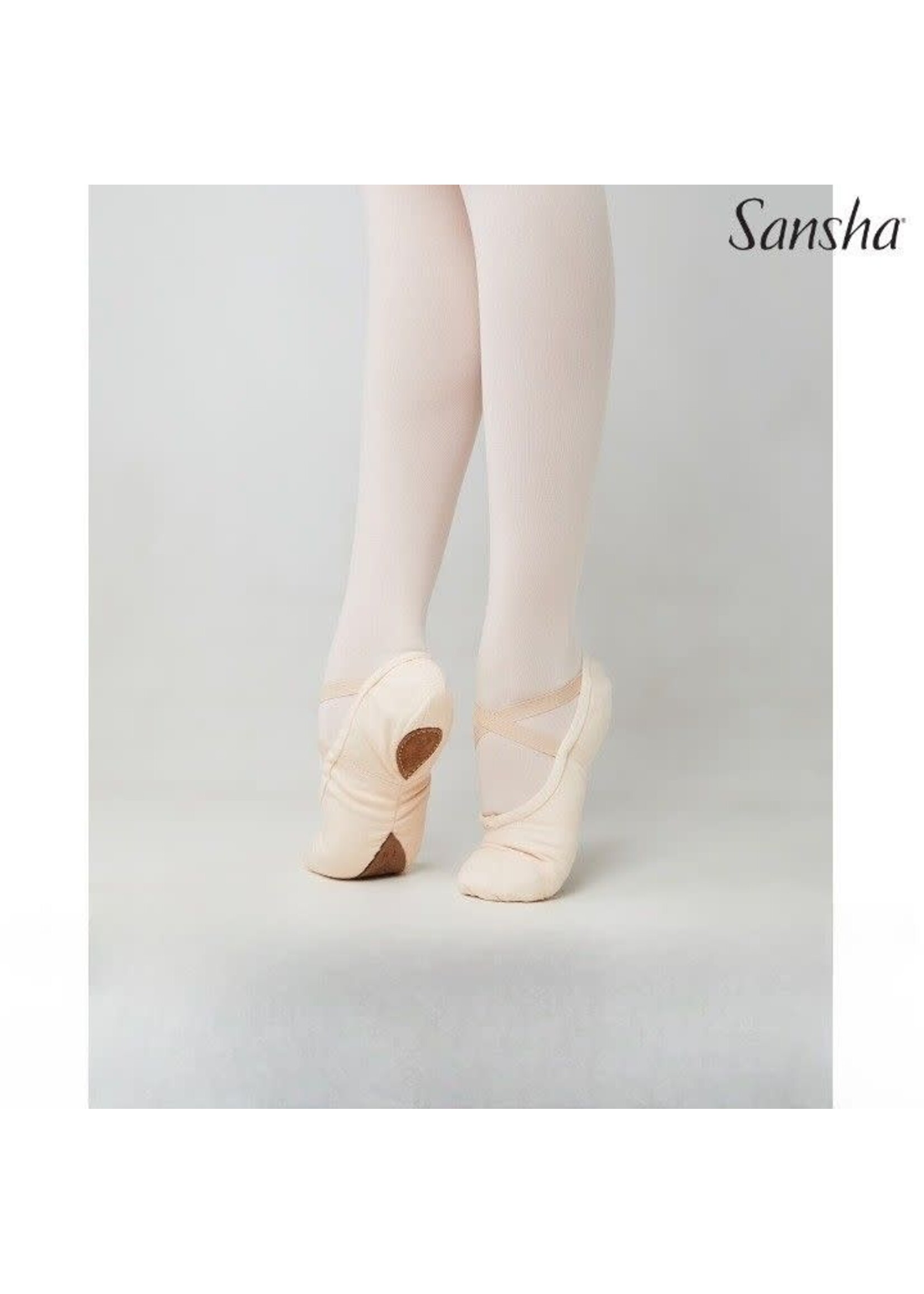 SANSHA CANVAS BALLET SLIPPER