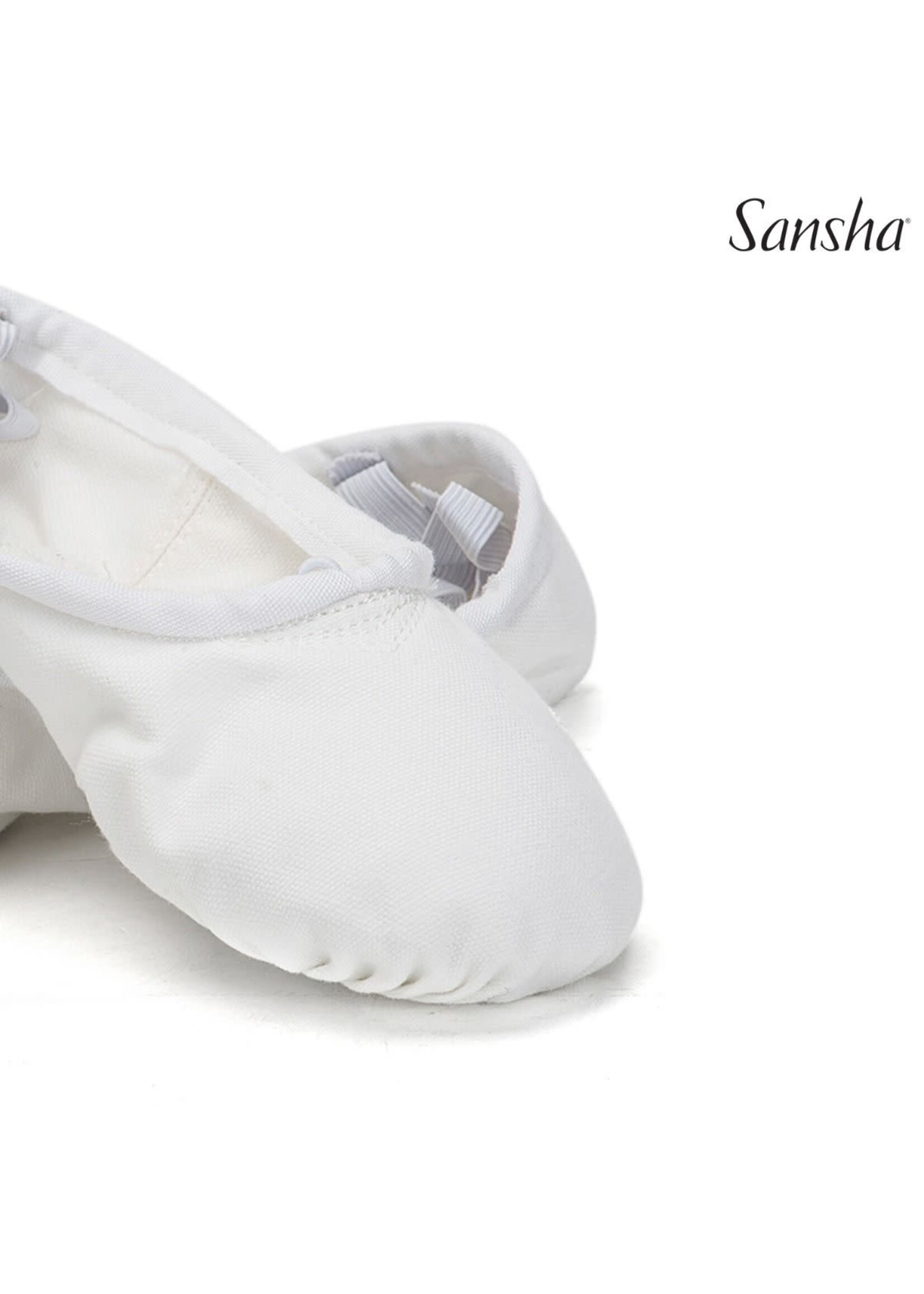SANSHA CANVAS BALLET SLIPPER
