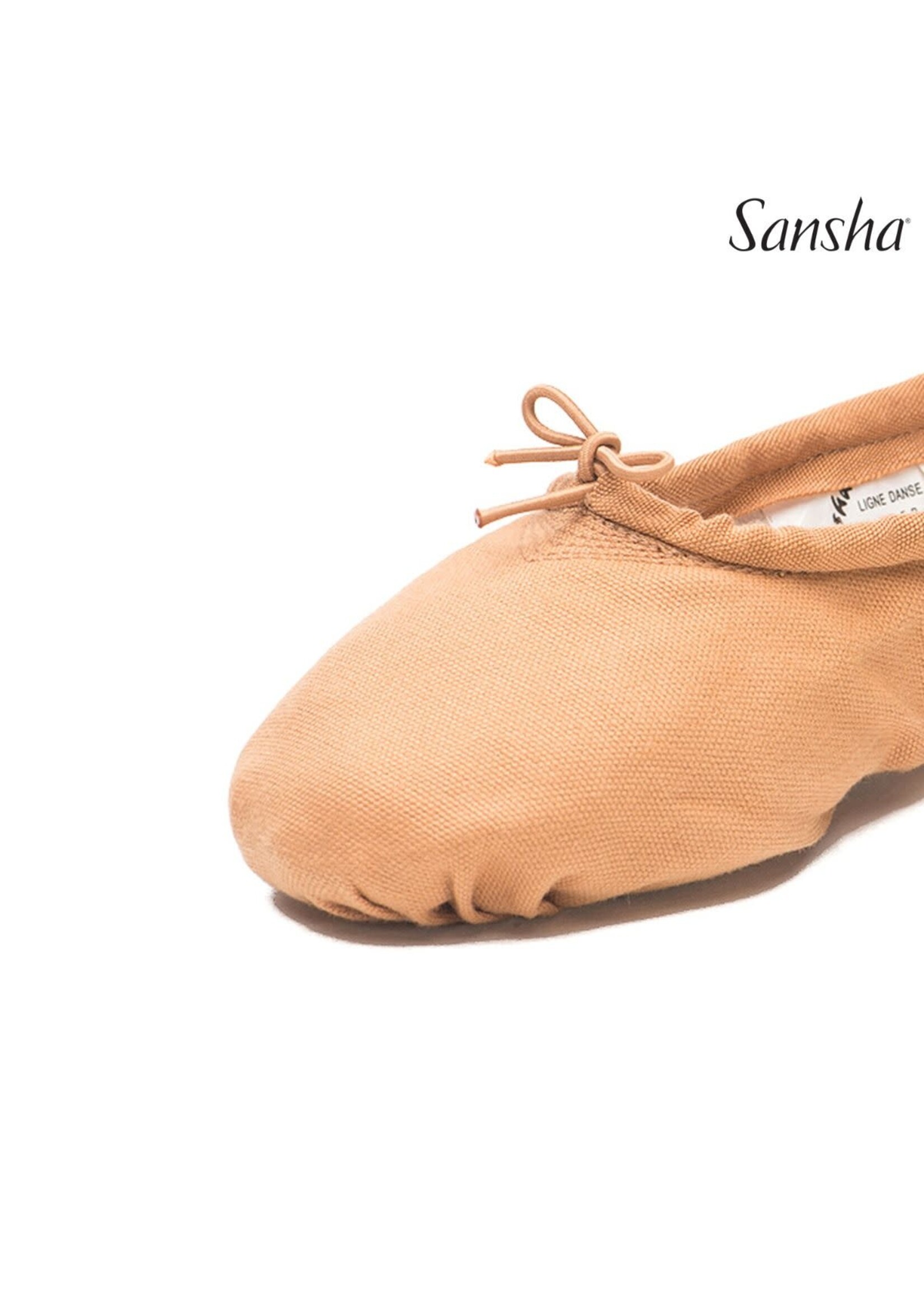 SANSHA CANVAS BALLET SLIPPER