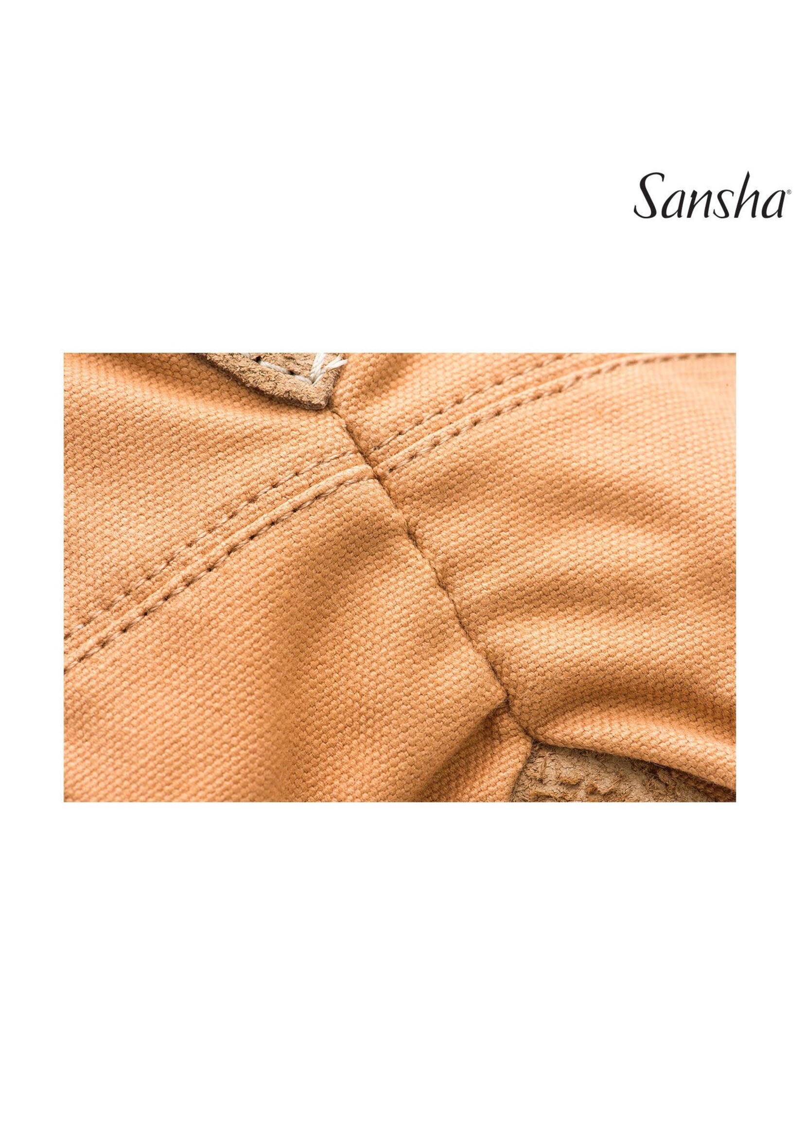 SANSHA CANVAS BALLET SLIPPER