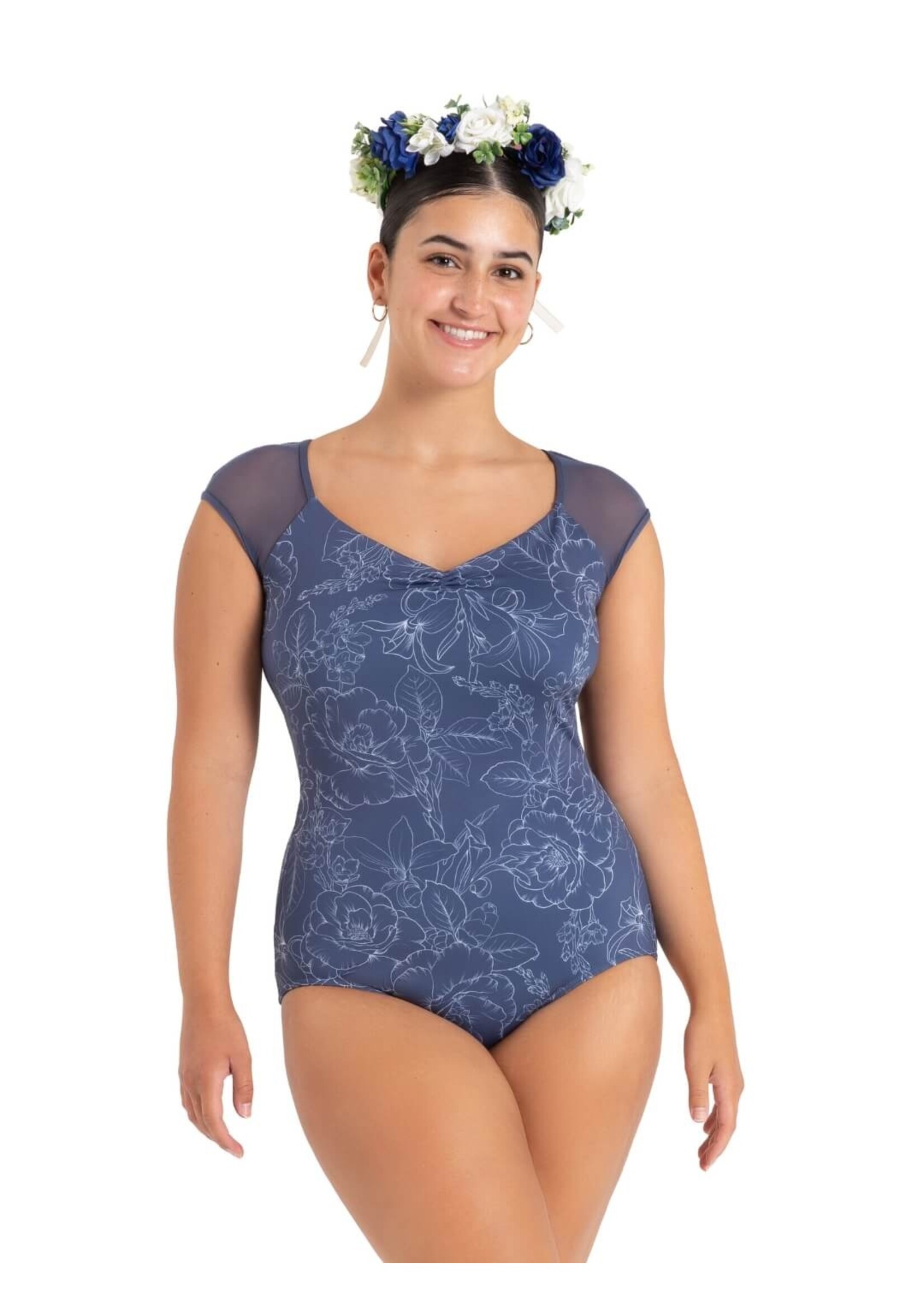 Capezio Daisy Cap Sleeve Leo