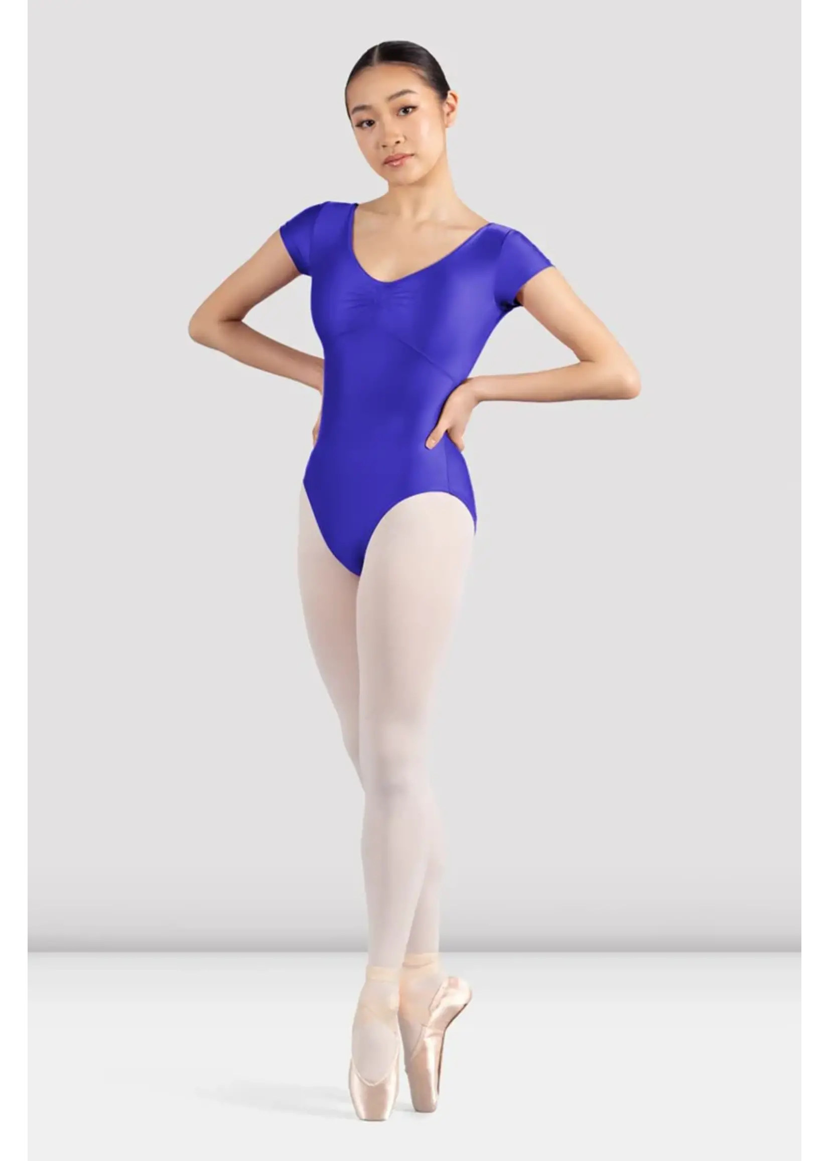 Mirella V Neck Cap Sleeve Leo