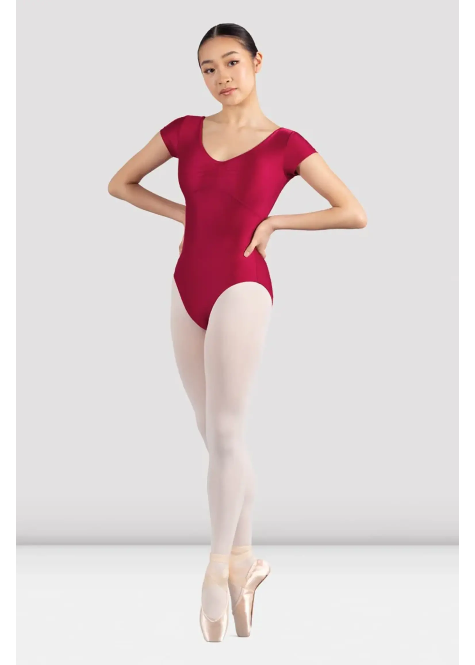 Mirella V Neck Cap Sleeve Leo