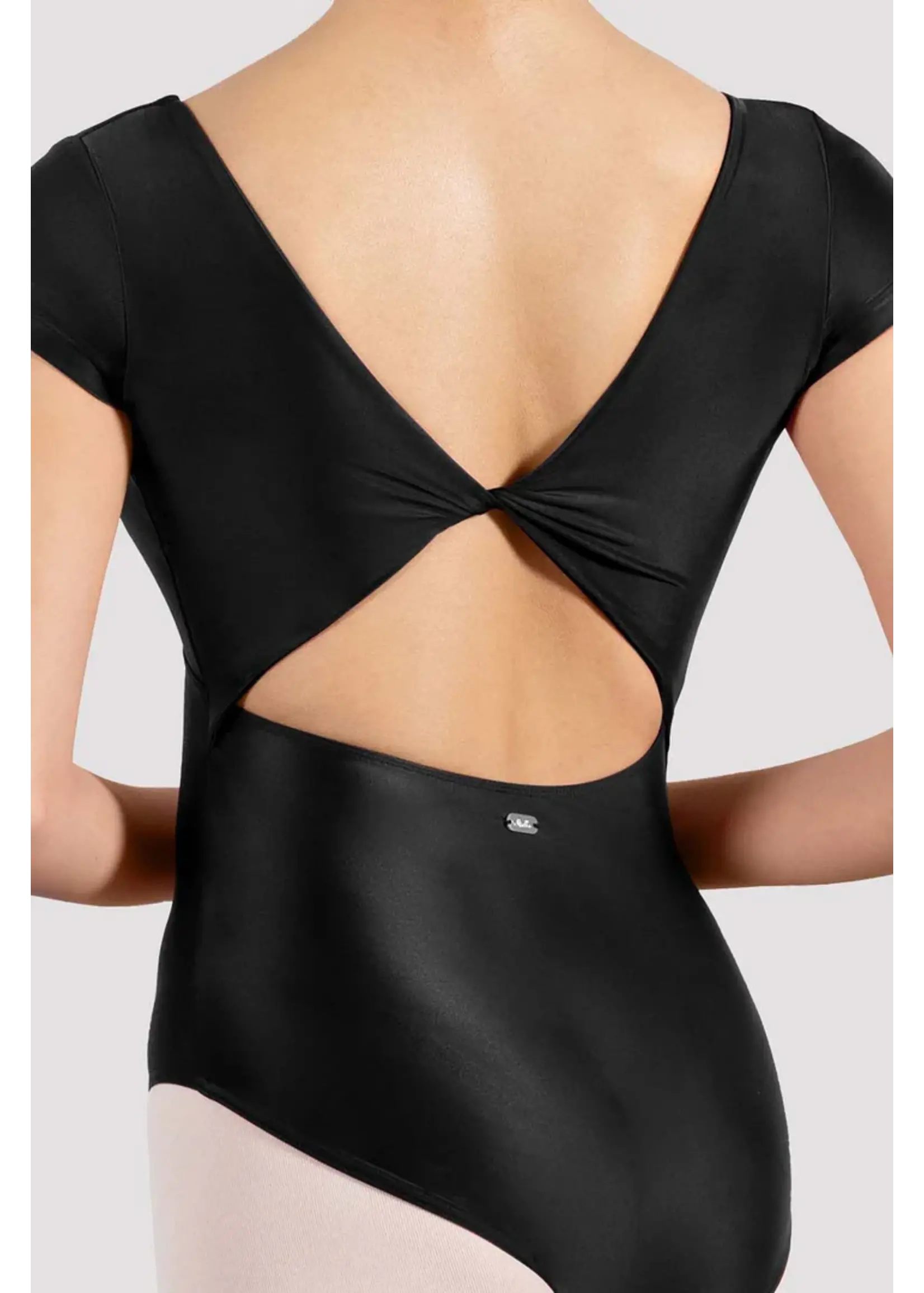 Mirella V Neck Cap Sleeve Leo