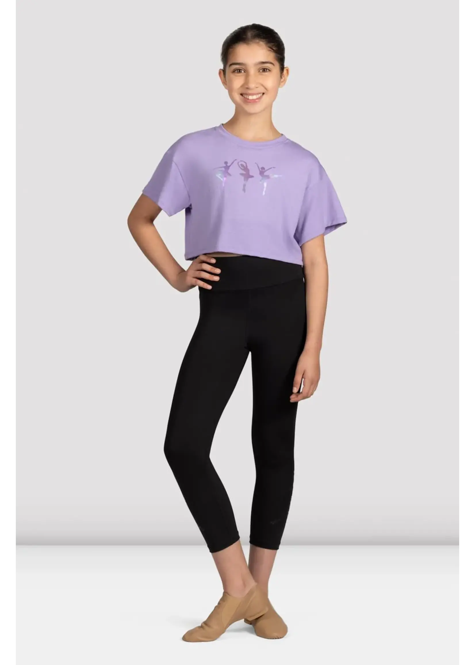 Mirella Printed Cropped T-Shirt